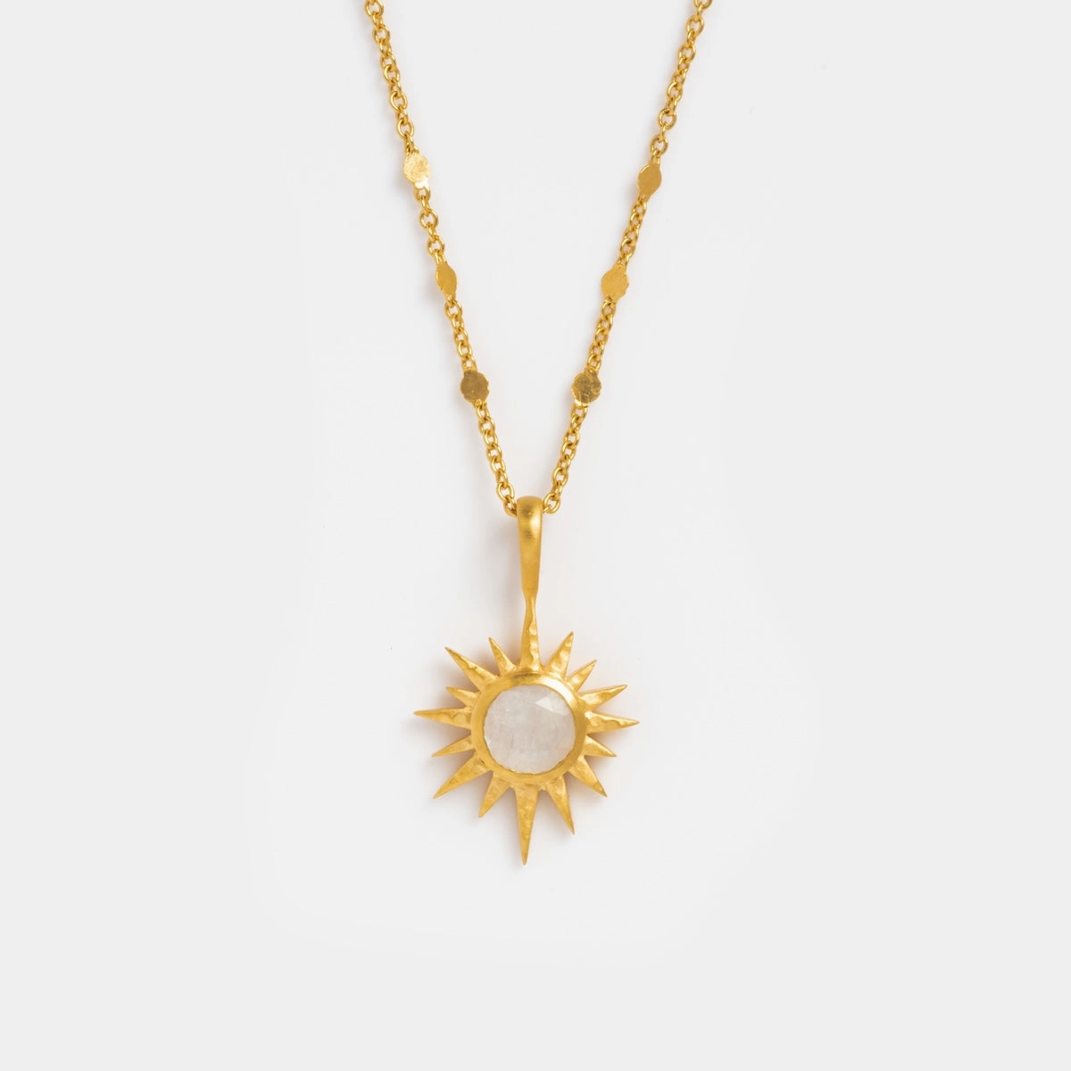 Moonstone North Star Necklace