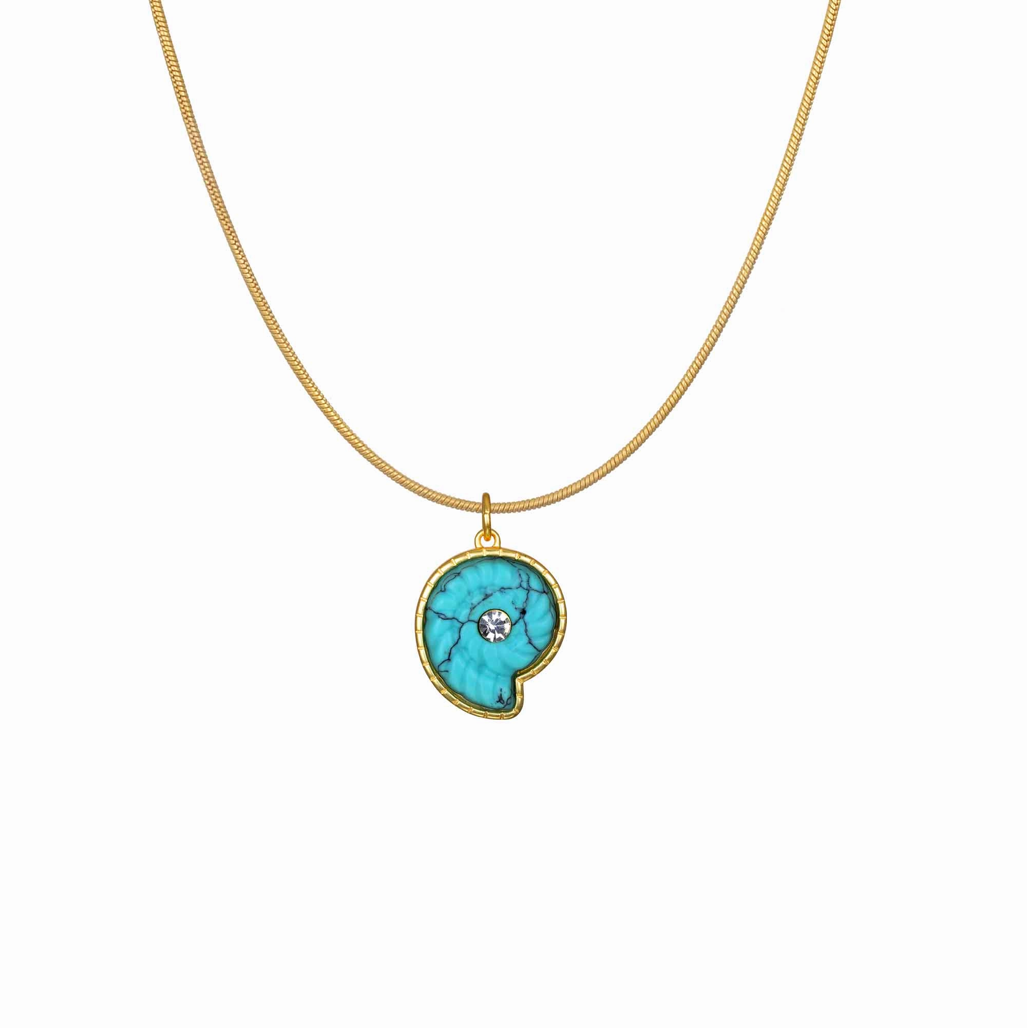 Nautilus Charm Necklace