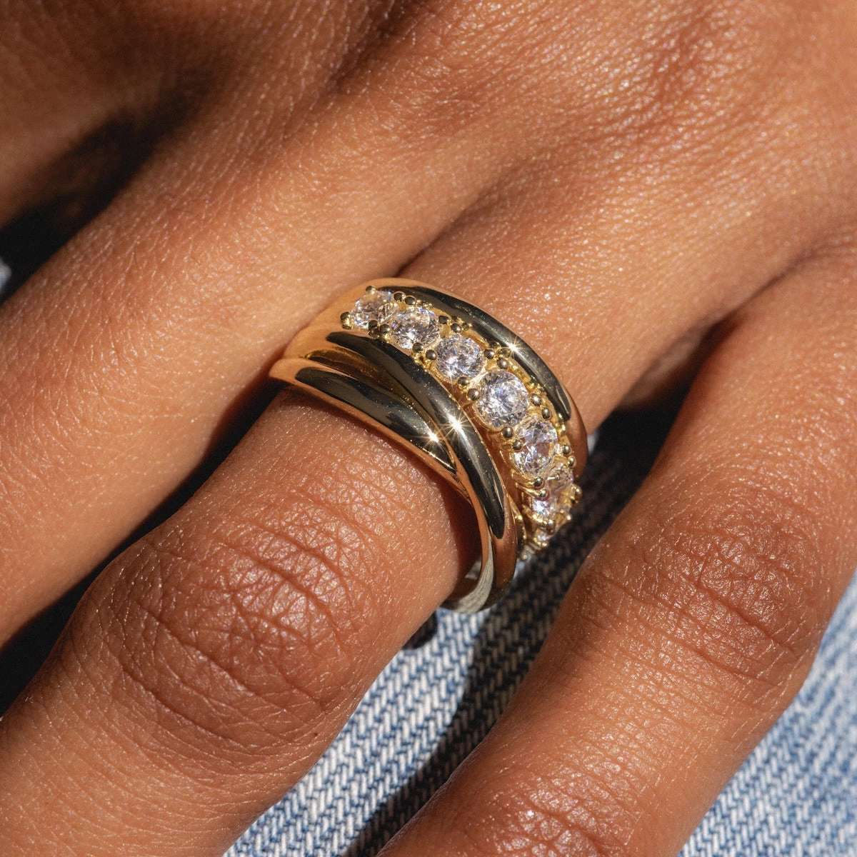 Oh She Fancy Stacked Ring