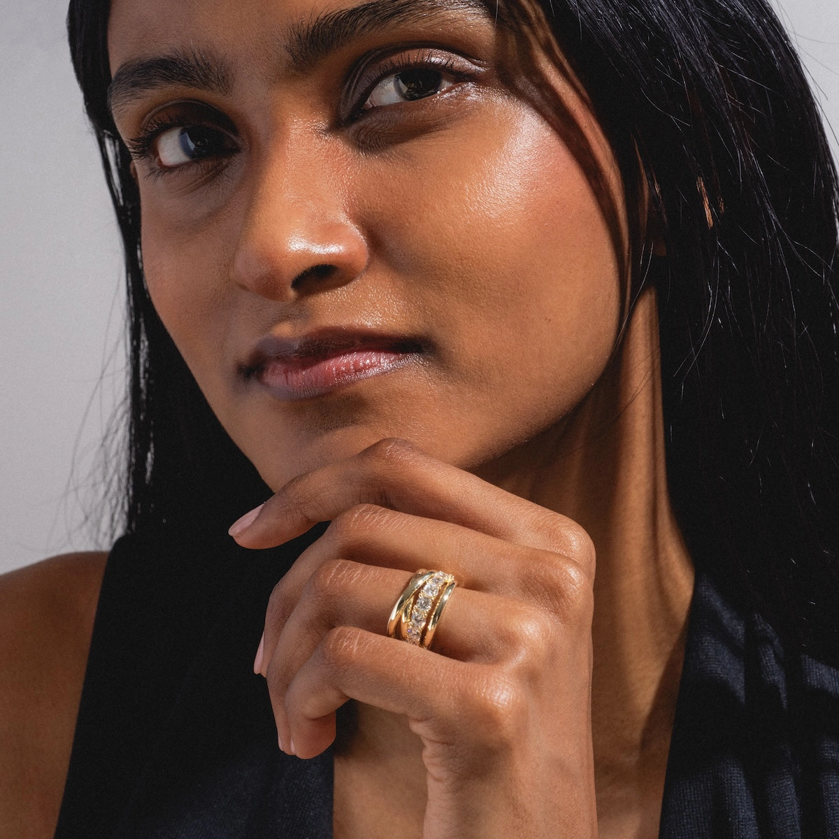 Oh She Fancy Stacked Ring