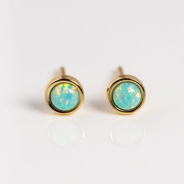 Opal Shimmer Studs