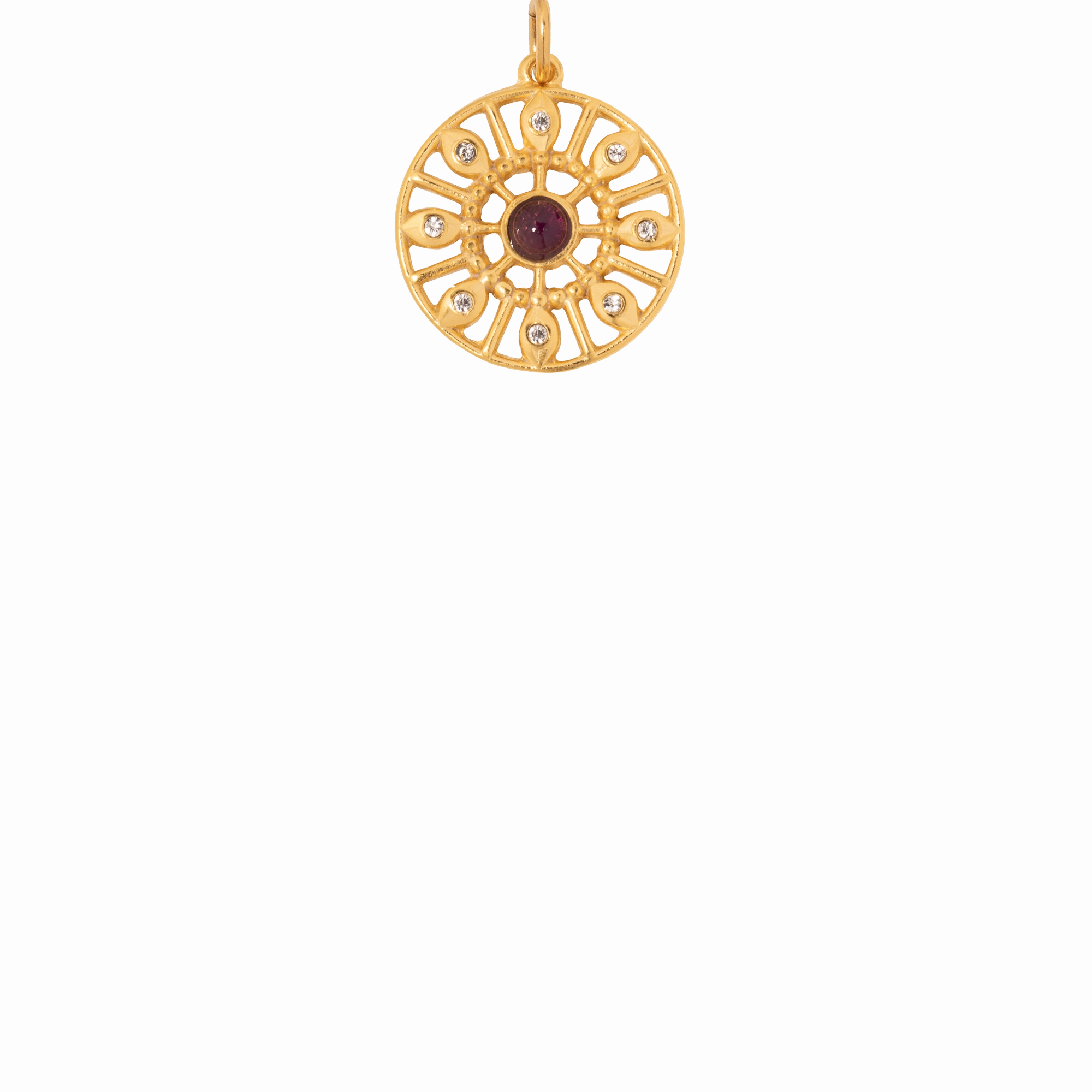Open Flower Charm