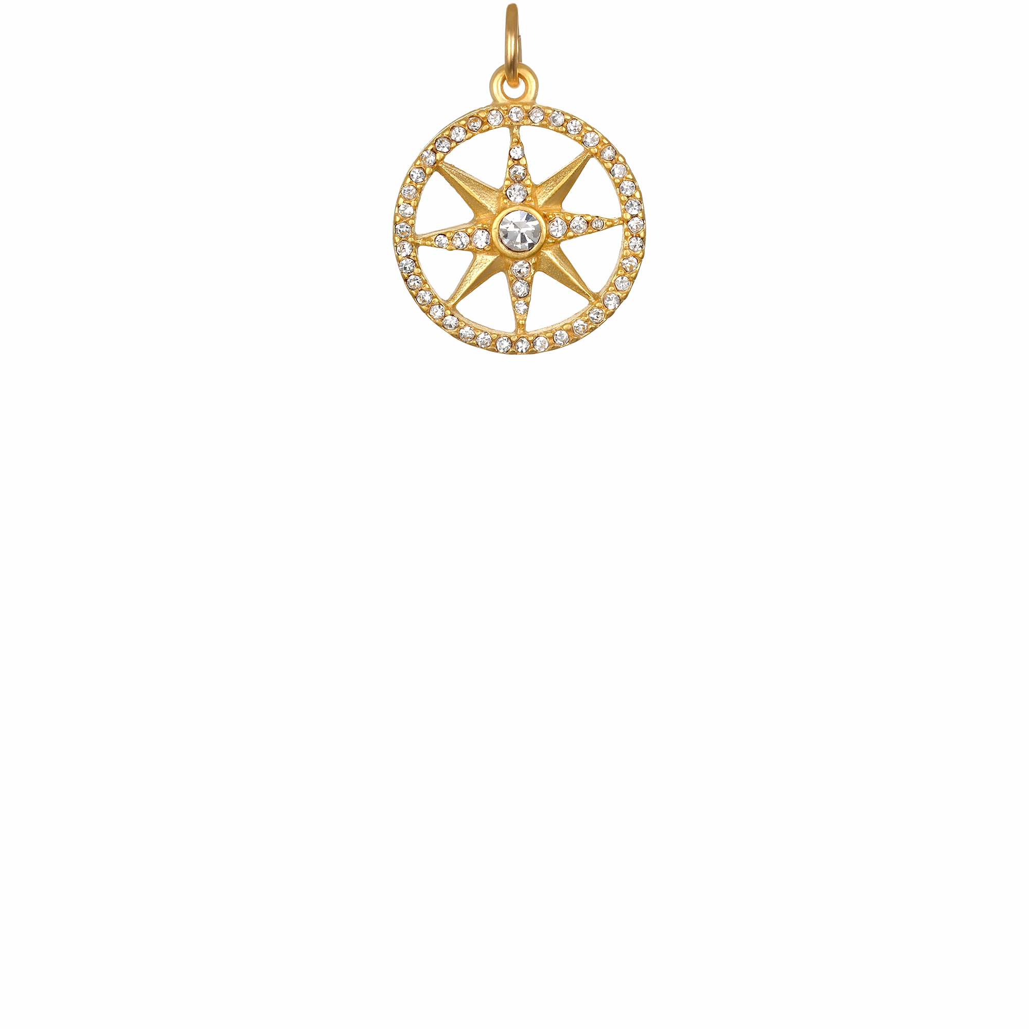 Pav Compass Charm