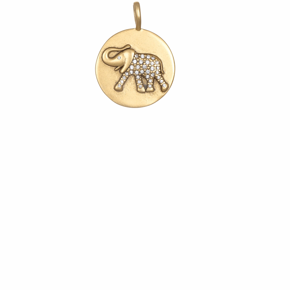 Pav Elephant - Gold