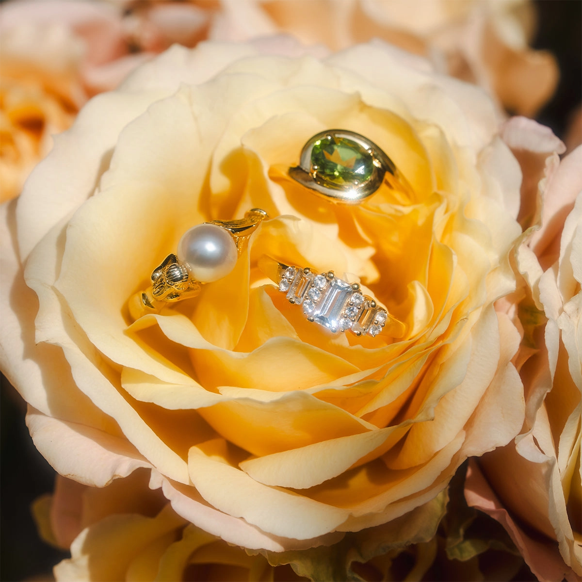 Pearl Siren Statement Ring