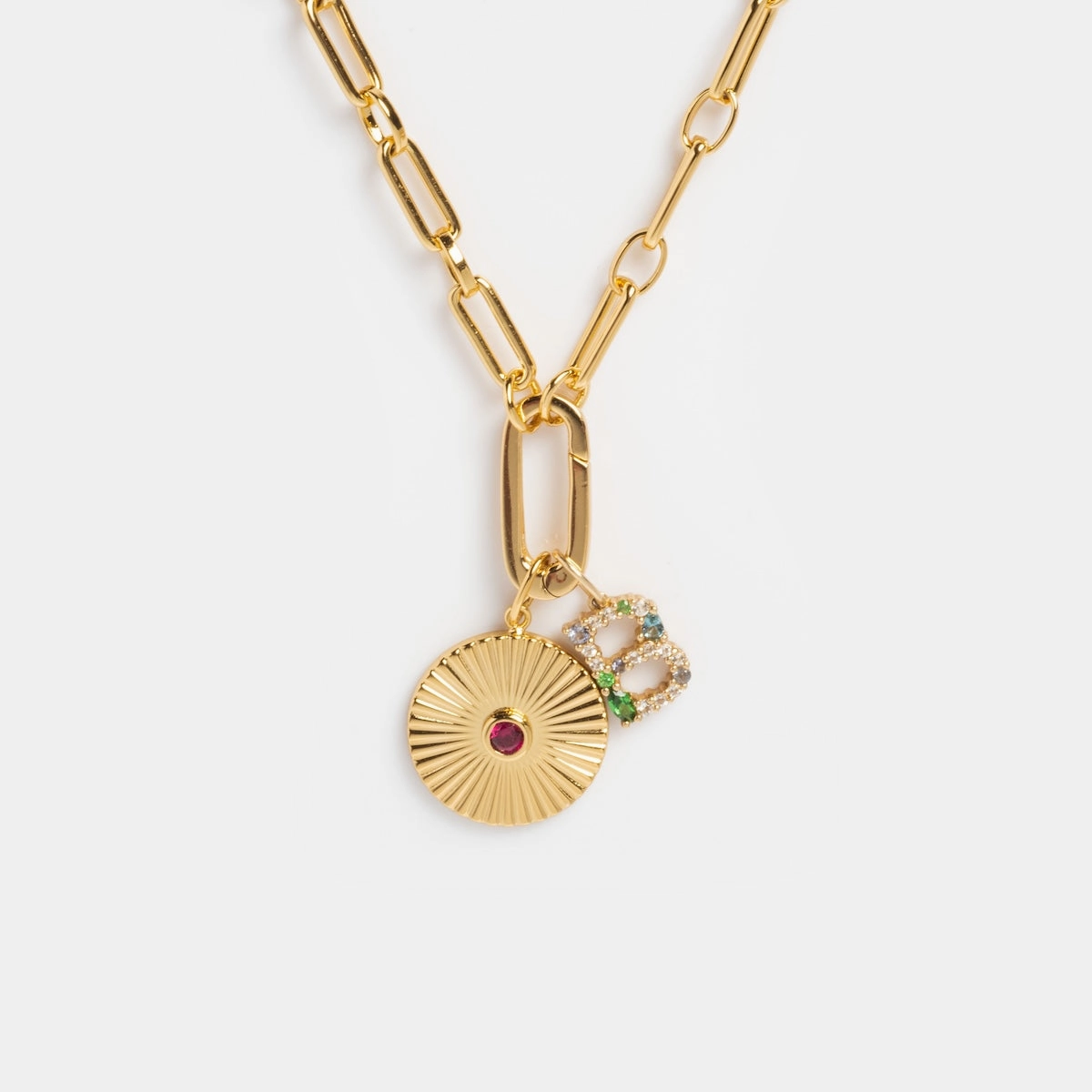 Perfect Start Charm Holder Necklace