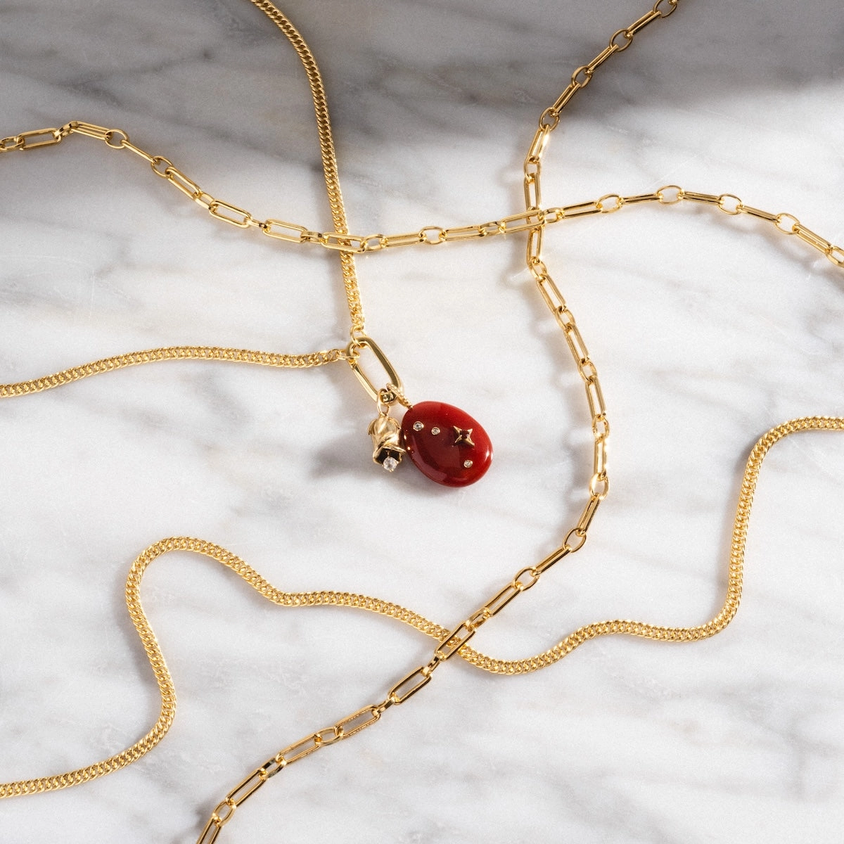 Perfect Start Charm Holder Necklace