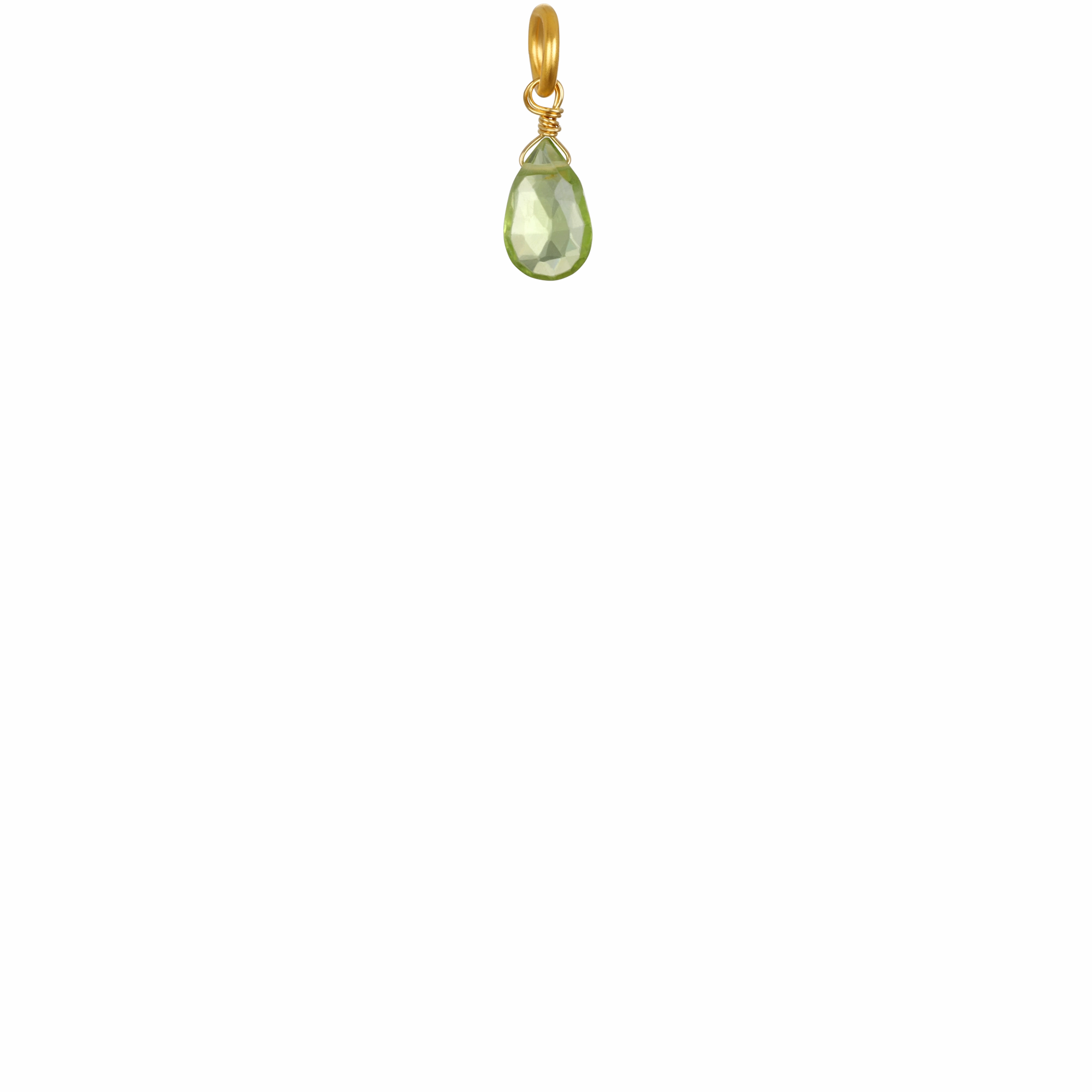 Peridot Briolette- August Birthstone