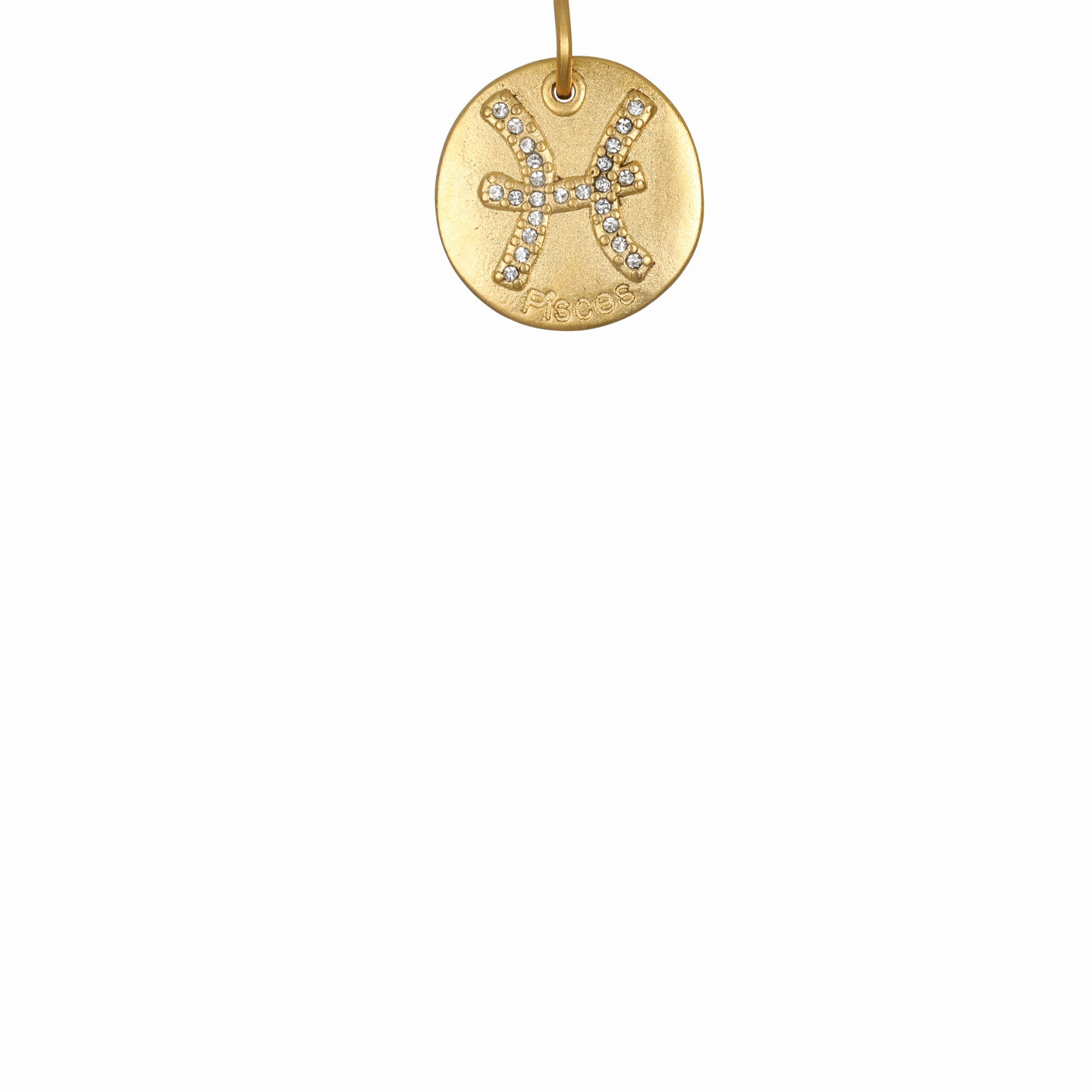 Pisces Zodiac - Gold