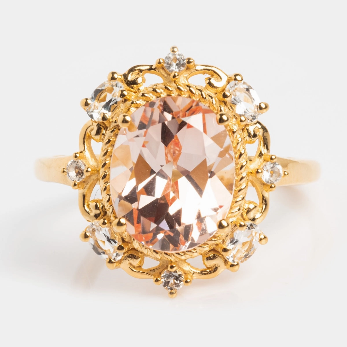 Royal Blush Cocktail Ring