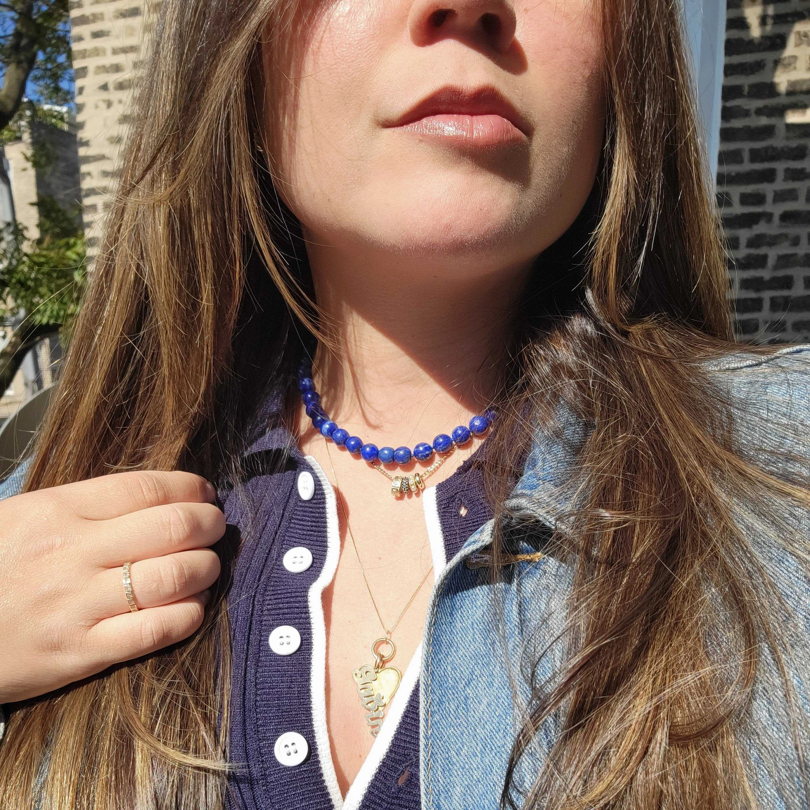 Sale! Beaded Gemstone Necklace
