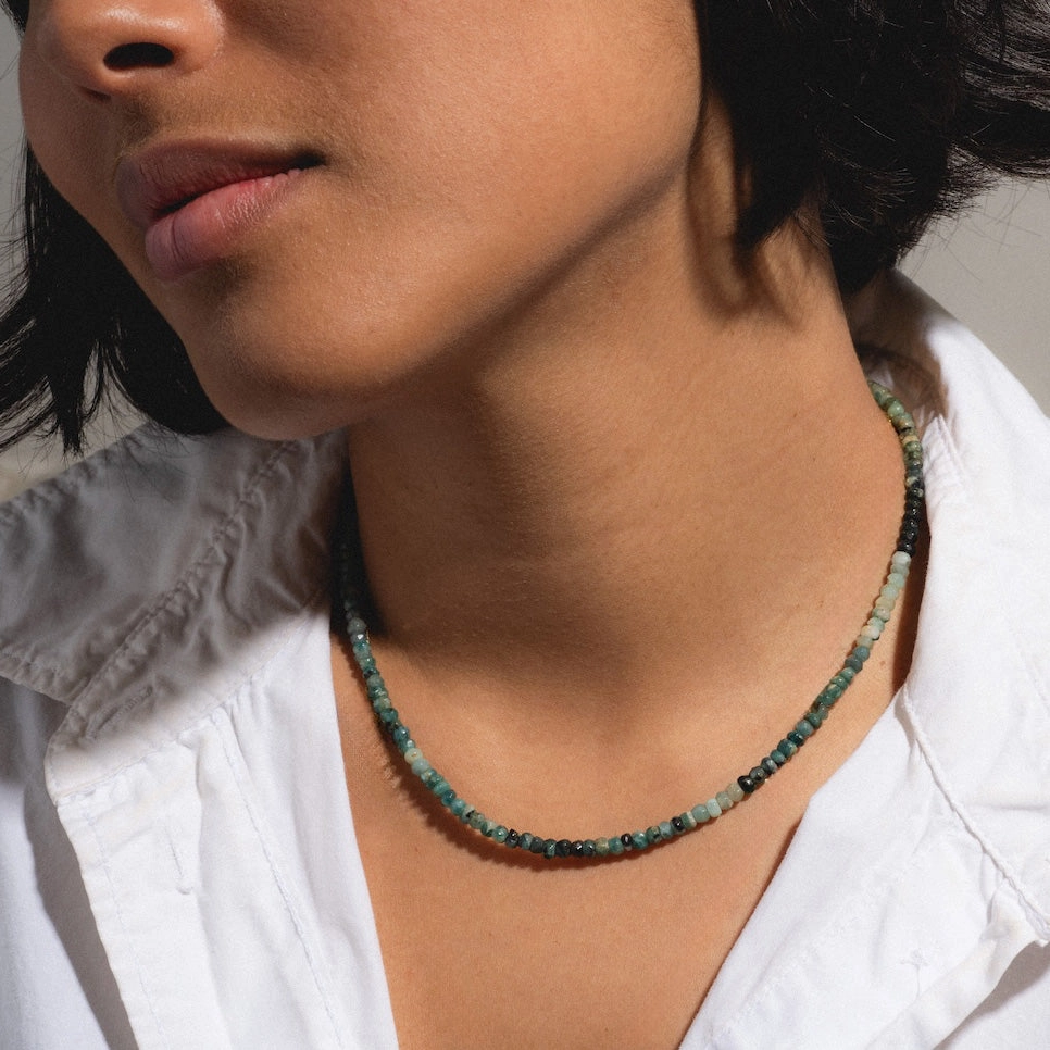 Sale! Beaded Gemstone Necklace