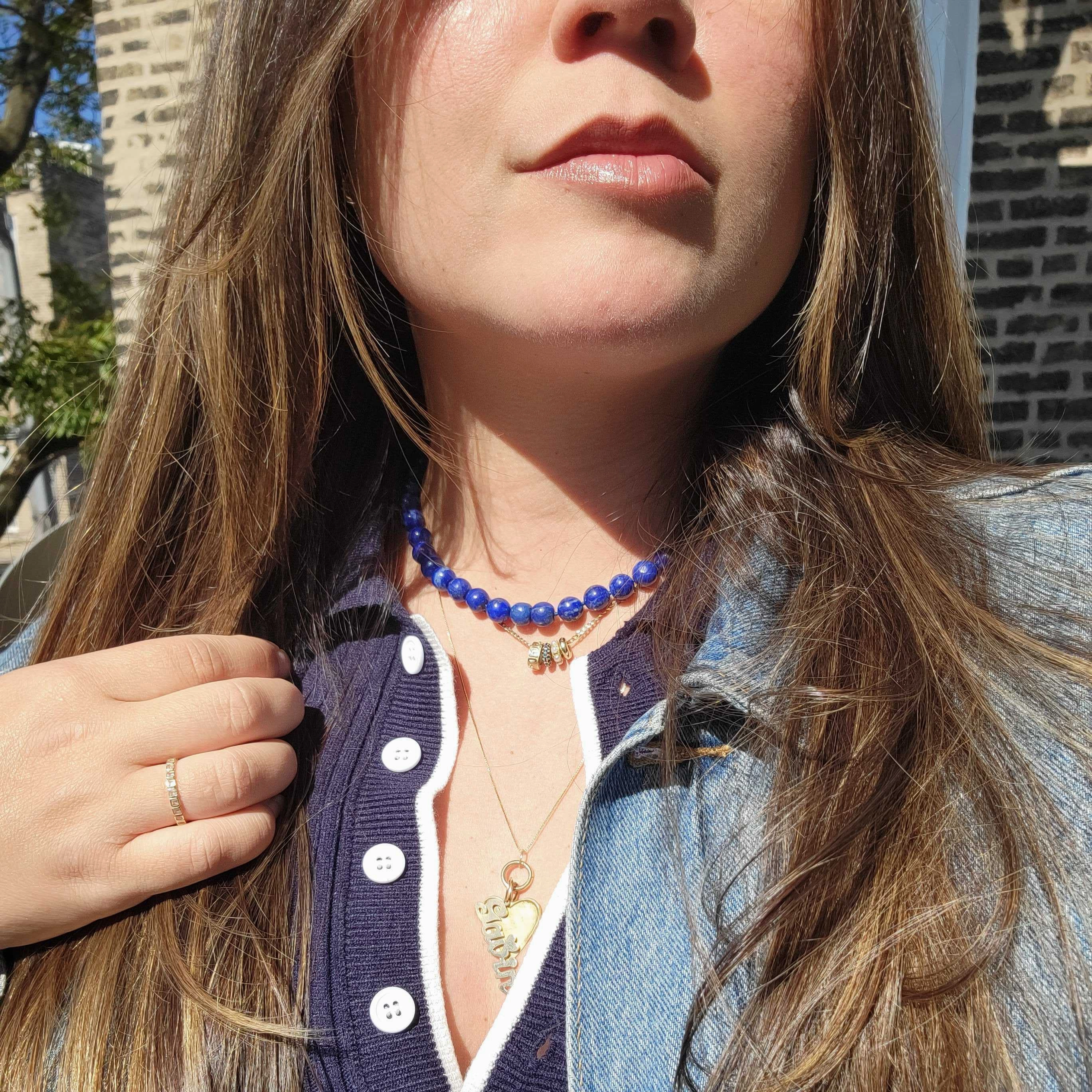 Sale! Beaded Gemstone Necklace