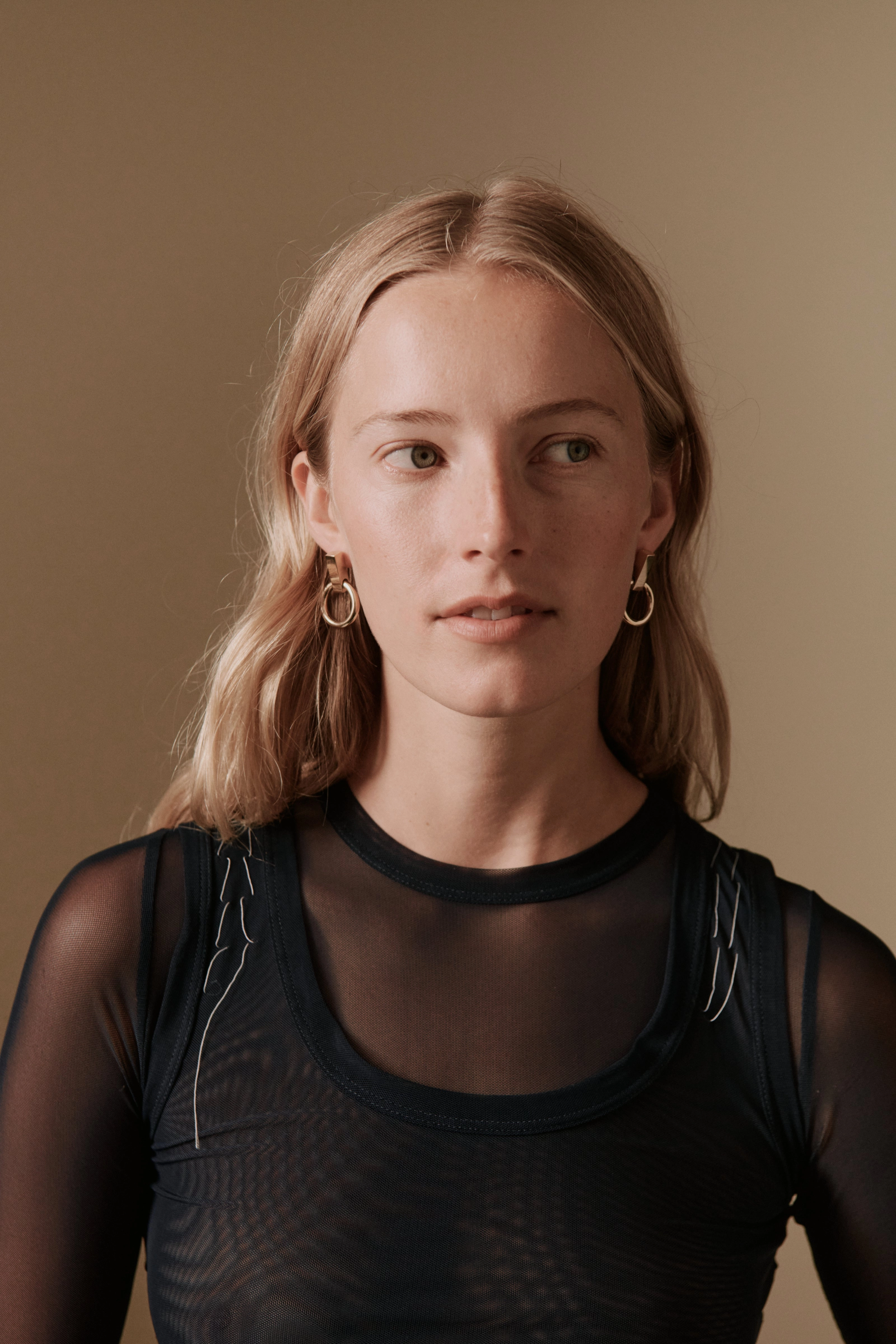 Sami Bar & Loop Earrings