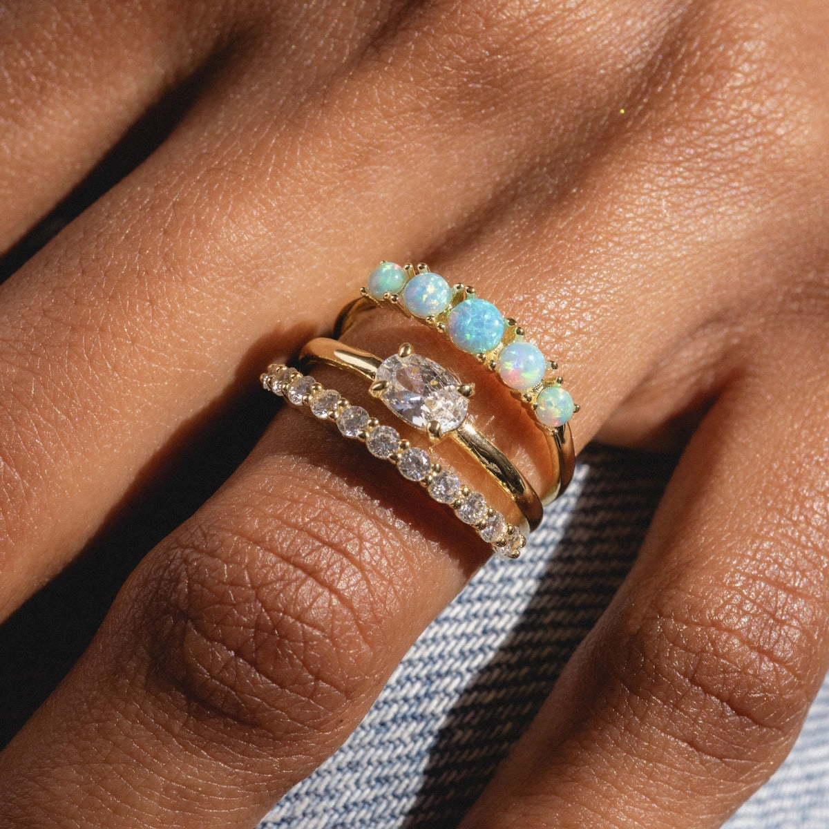 She's So Stacked Ring