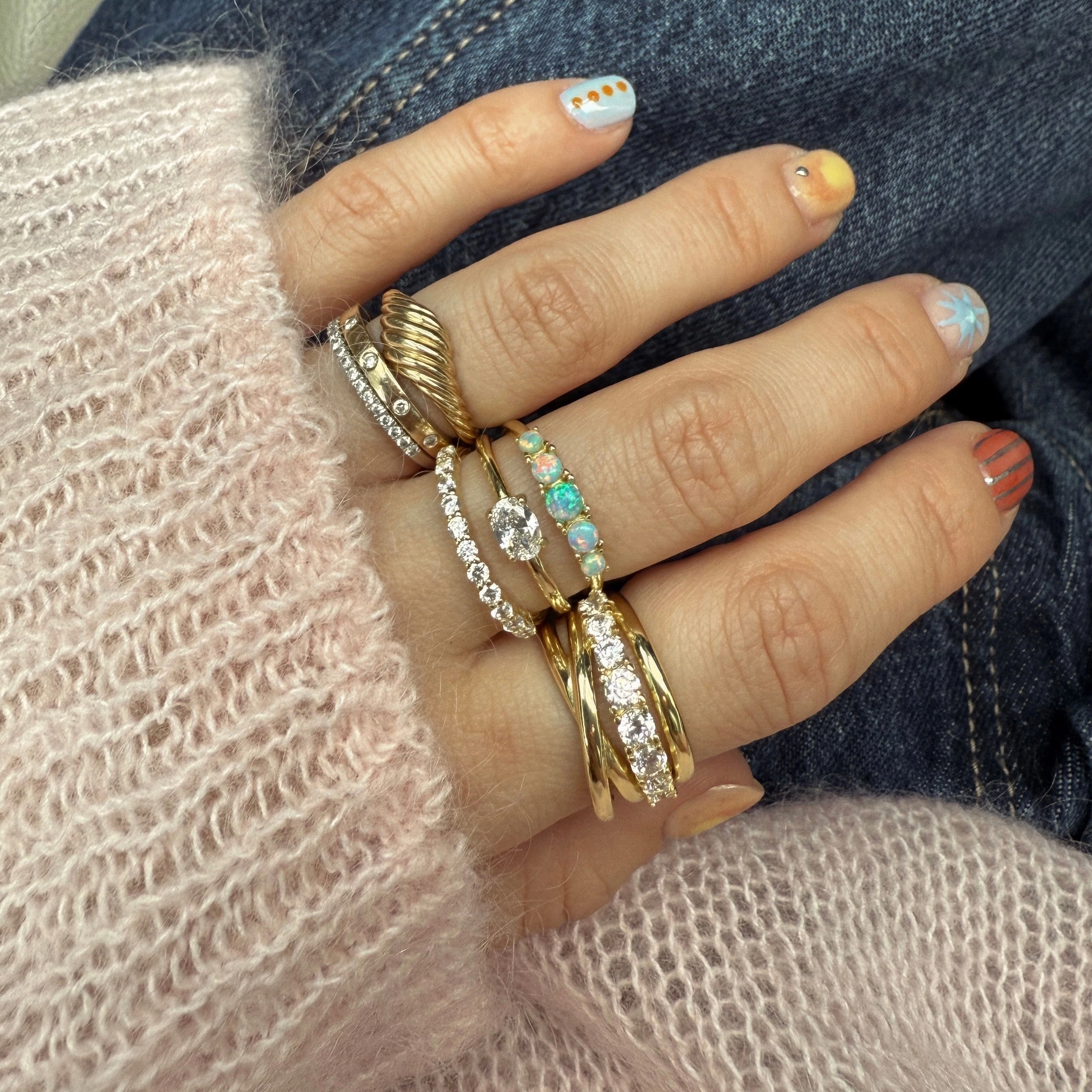 She's So Stacked Ring