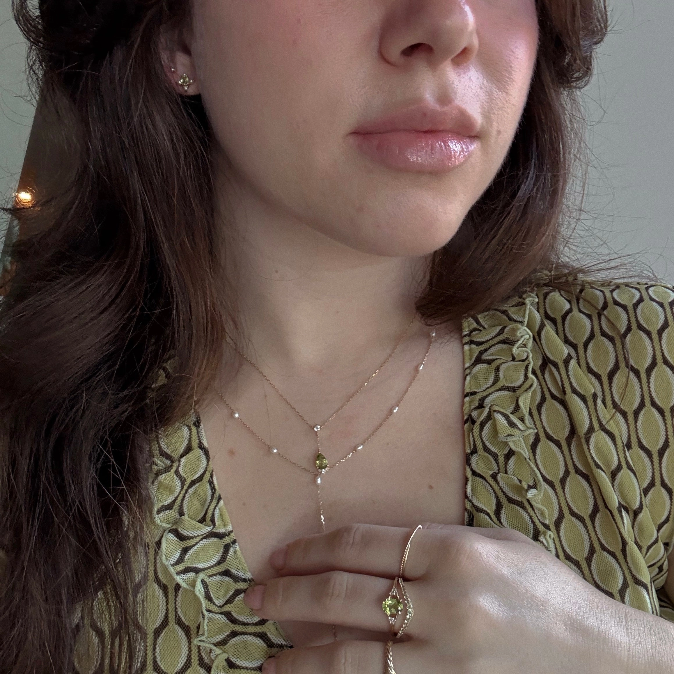 Solid Gold 2025 August Capsule Peridot Full Set with Free Gift