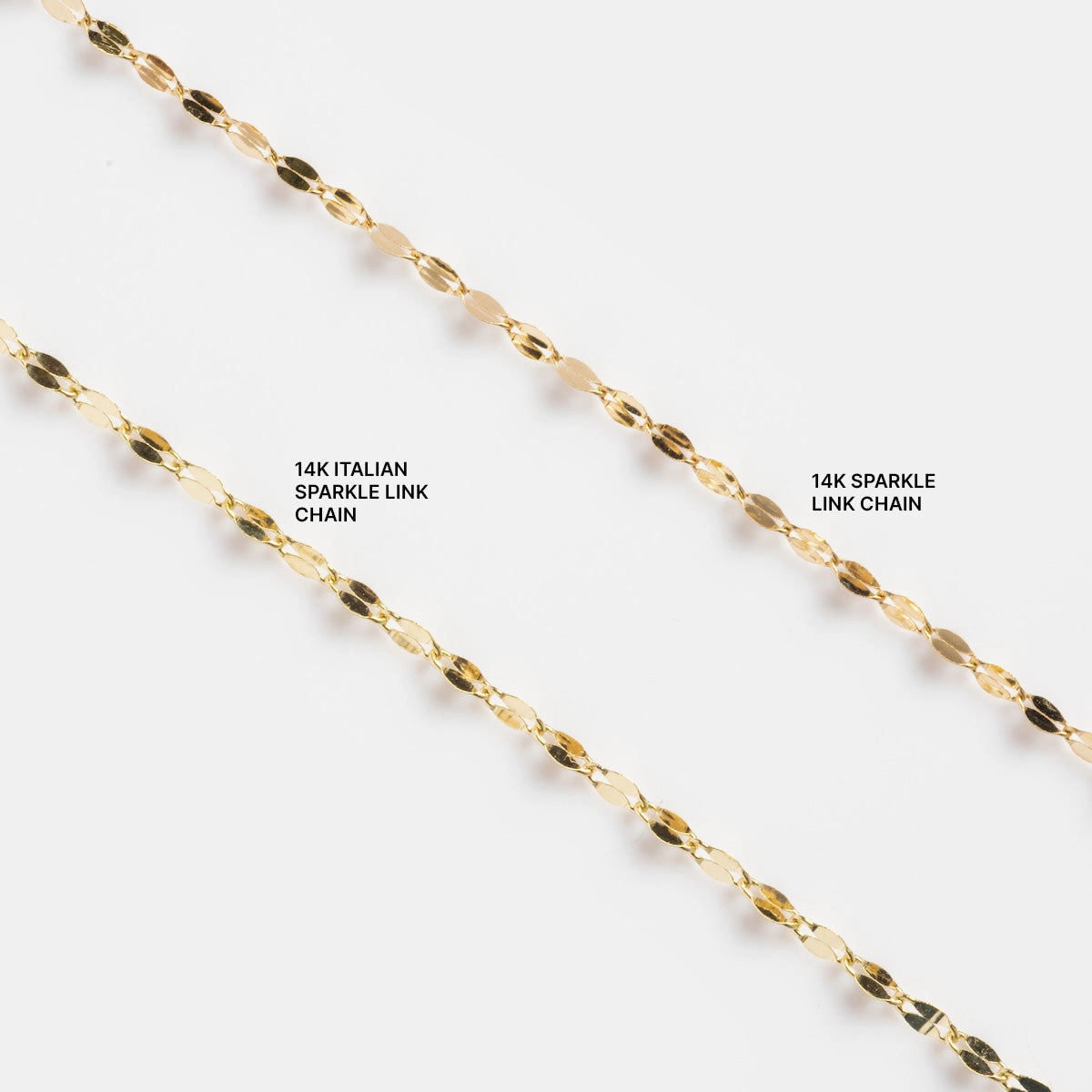 Solid Gold Chain for Charms
