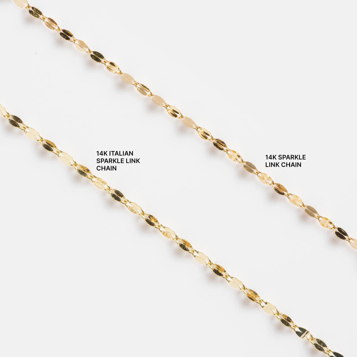 Solid Gold Chain for Charms
