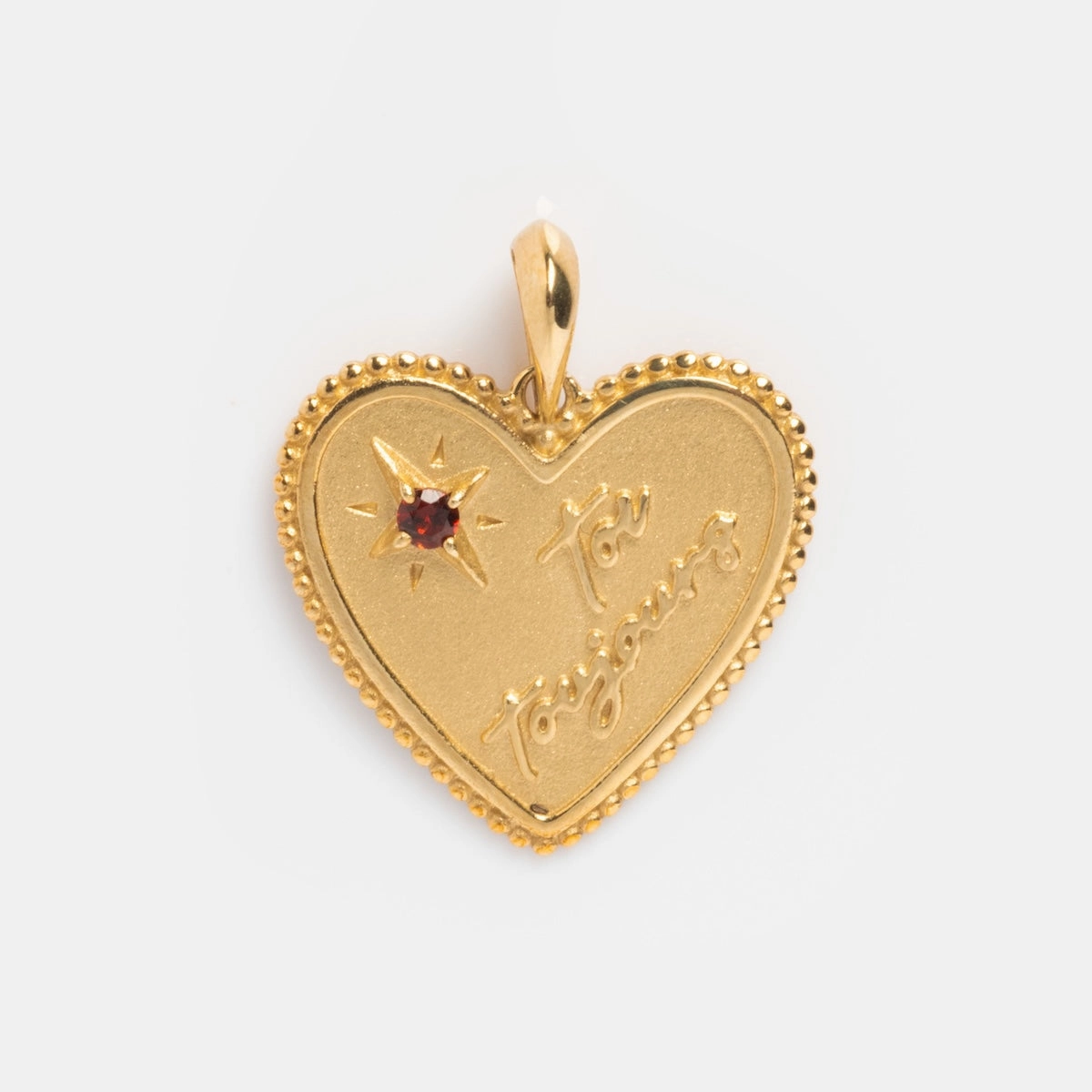 Solid Gold Coin Charm
