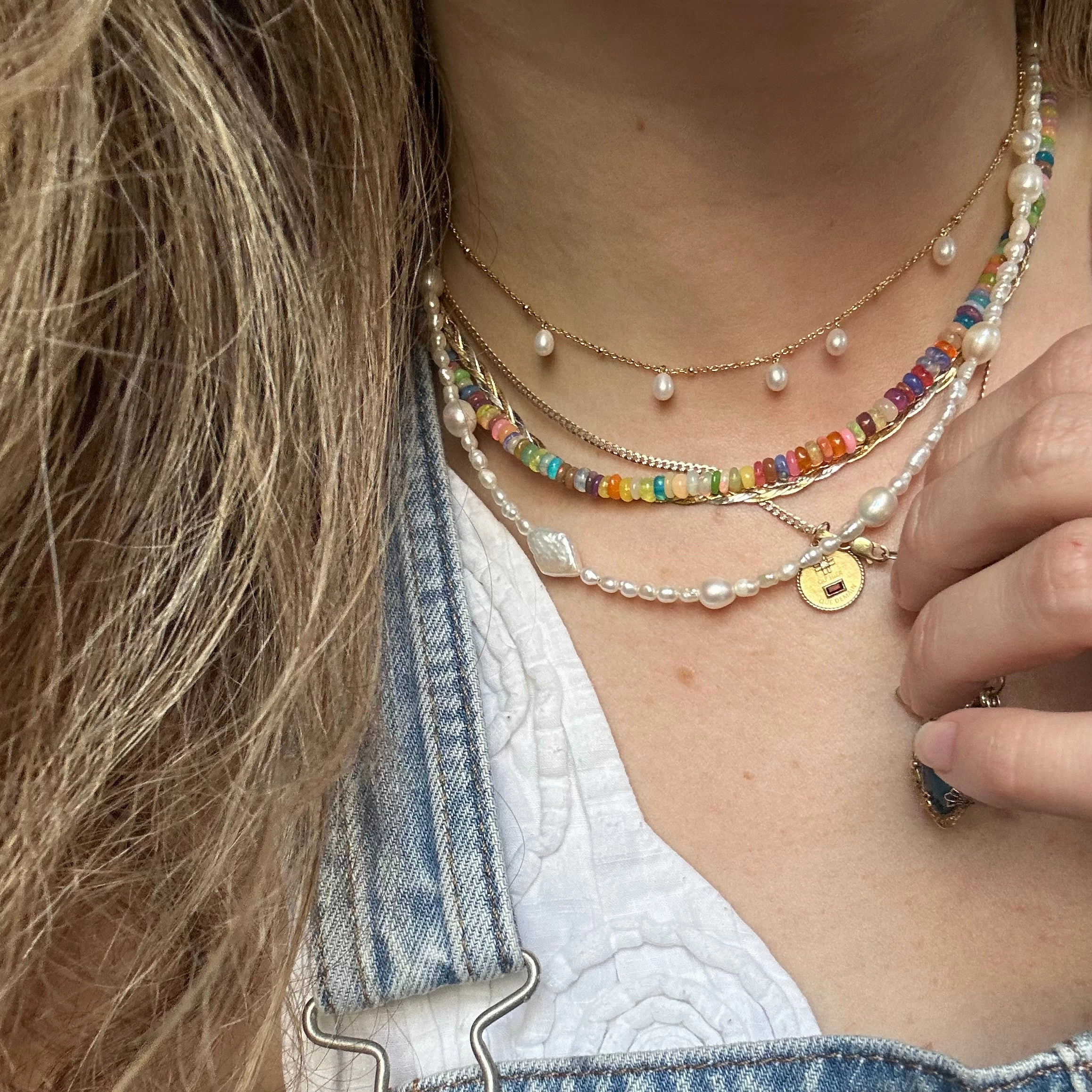 Solid Gold Coin Charm