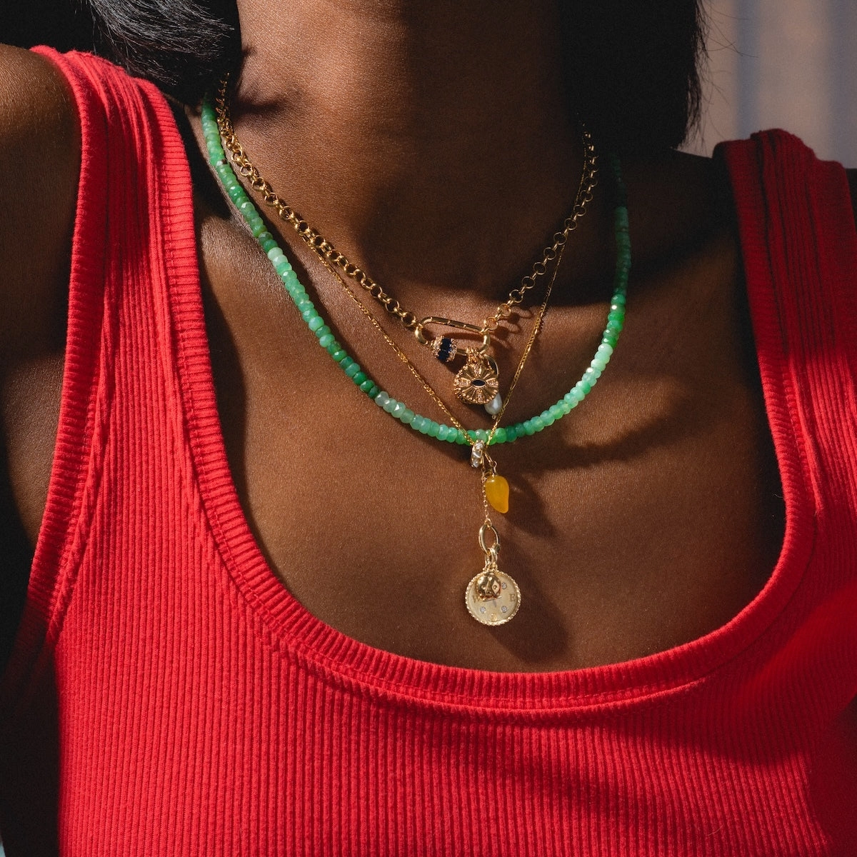 Solid Gold Foodie Charm