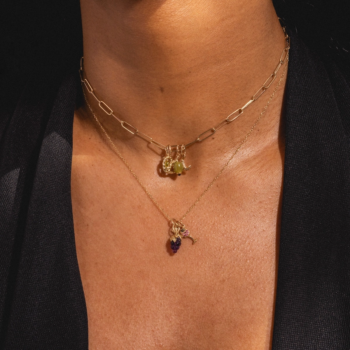 Solid Gold Foodie Charm