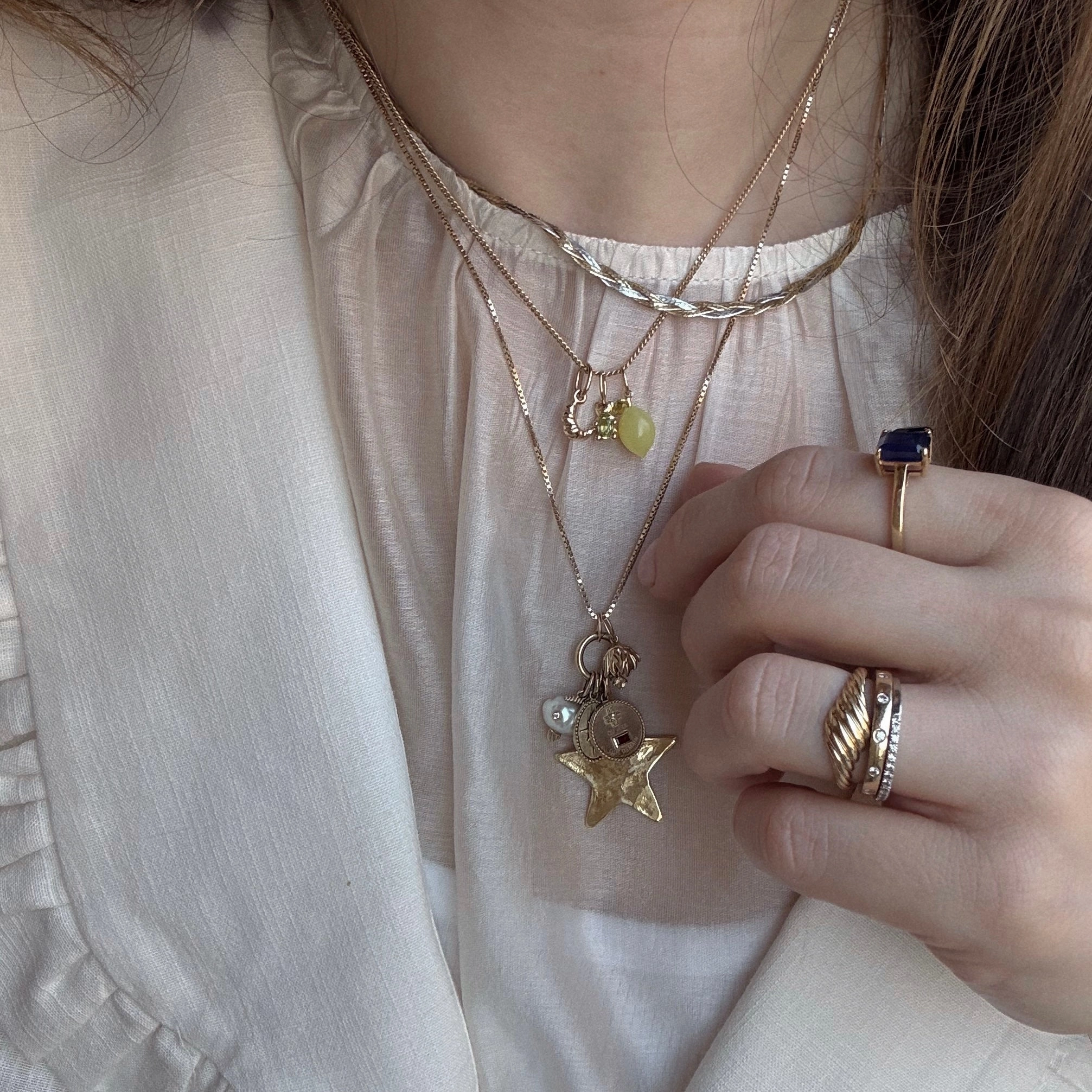 Solid Gold Foodie Charm