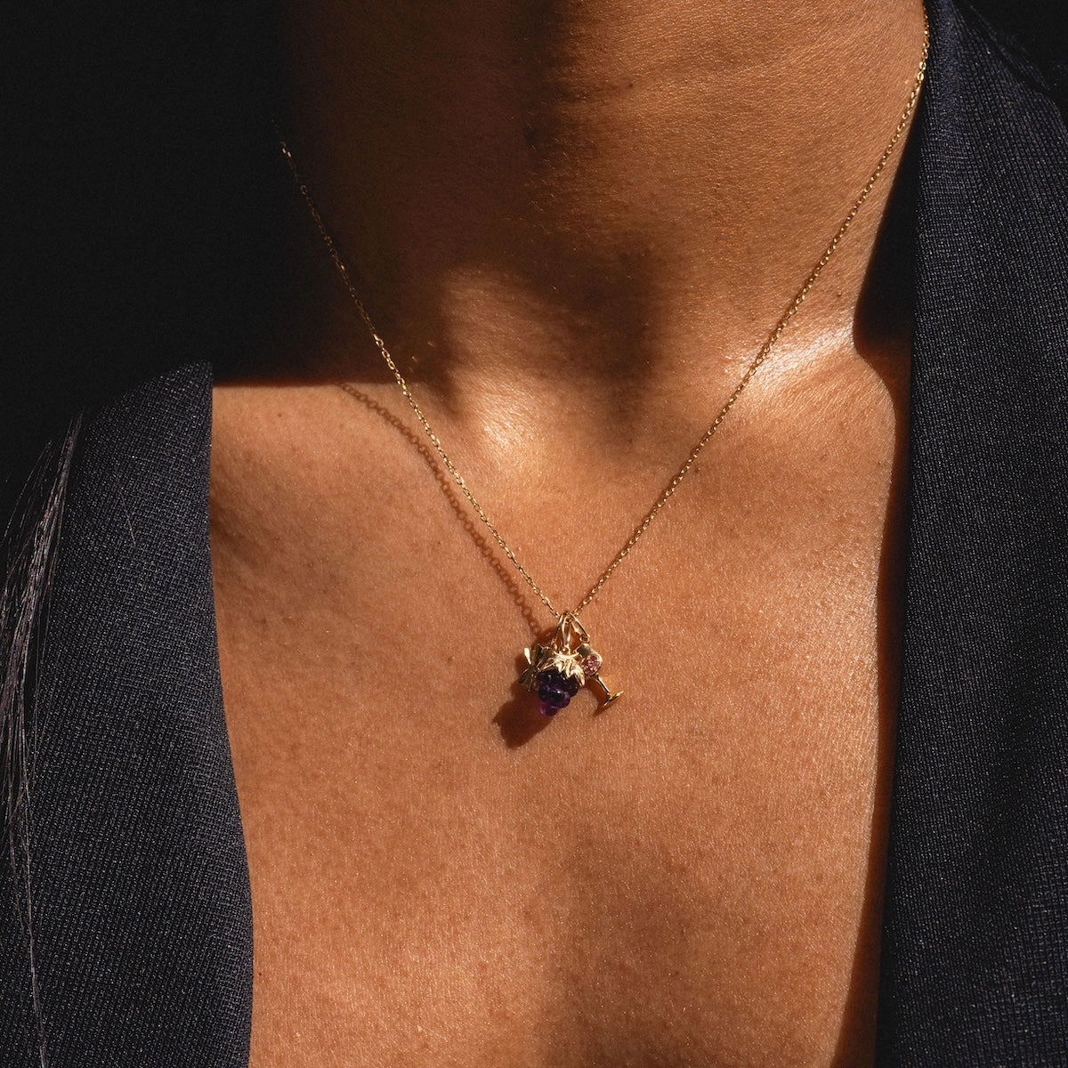 Solid Gold Foodie Charm