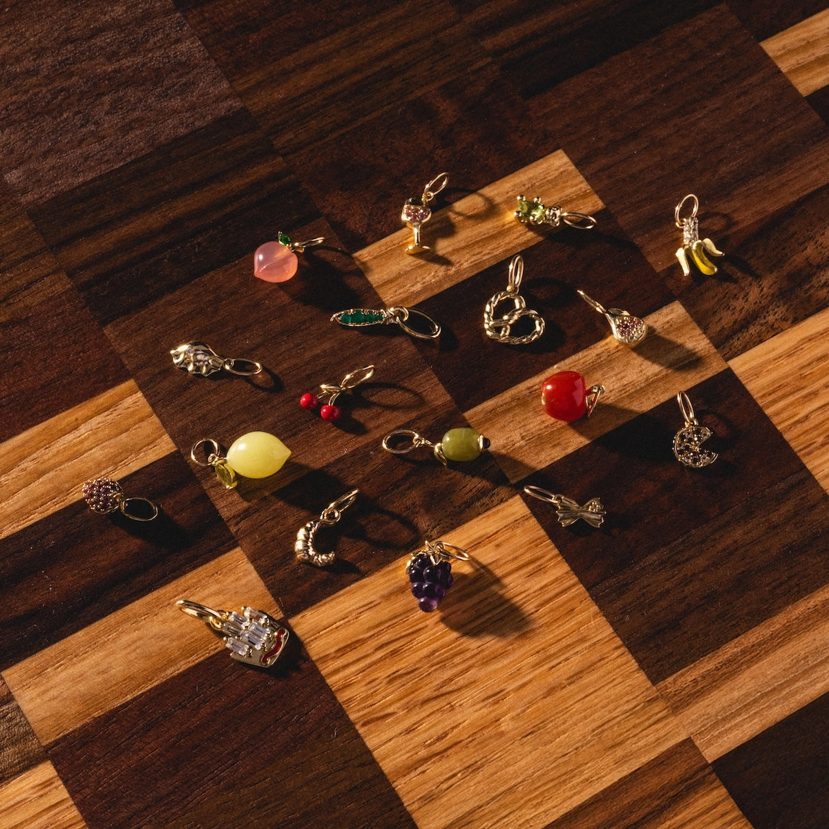 Solid Gold Foodie Charm