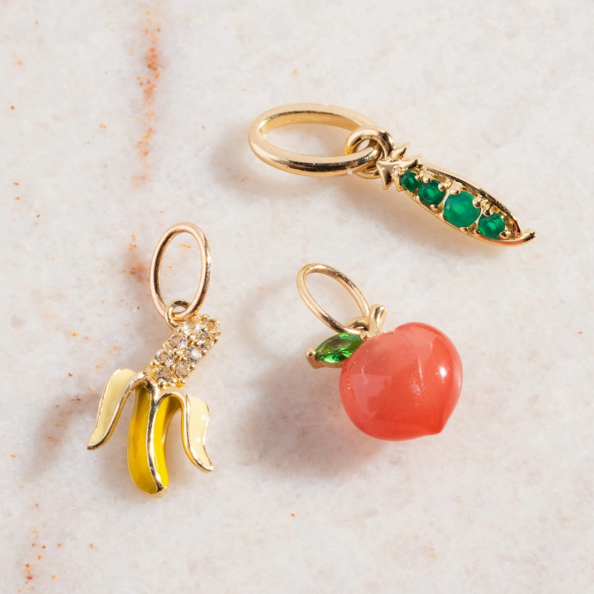 Solid Gold Foodie Charm