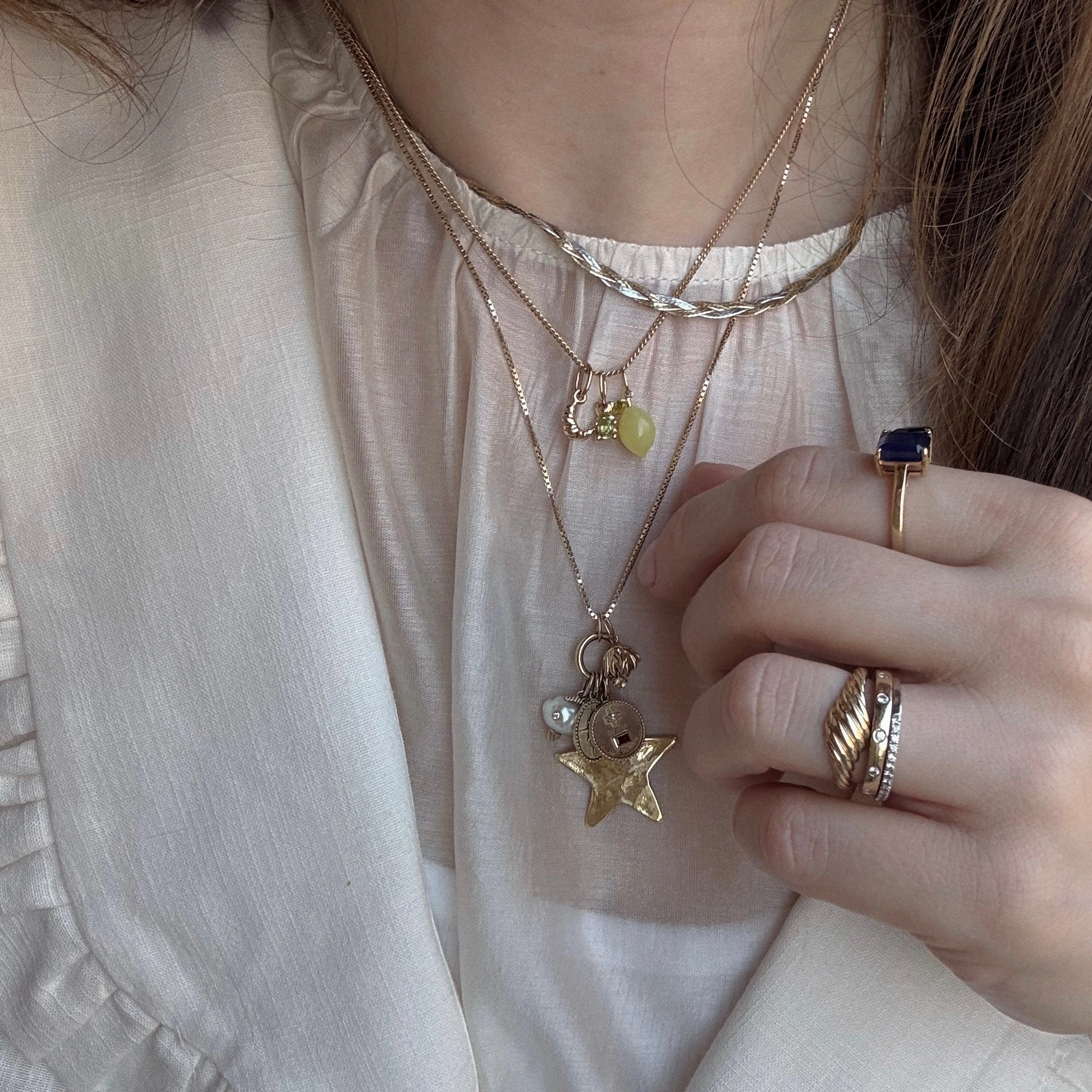 Solid Gold Foodie Charm