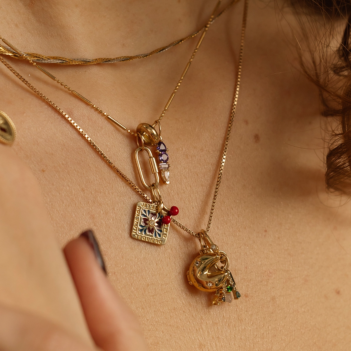 Solid Gold Foodie Charm
