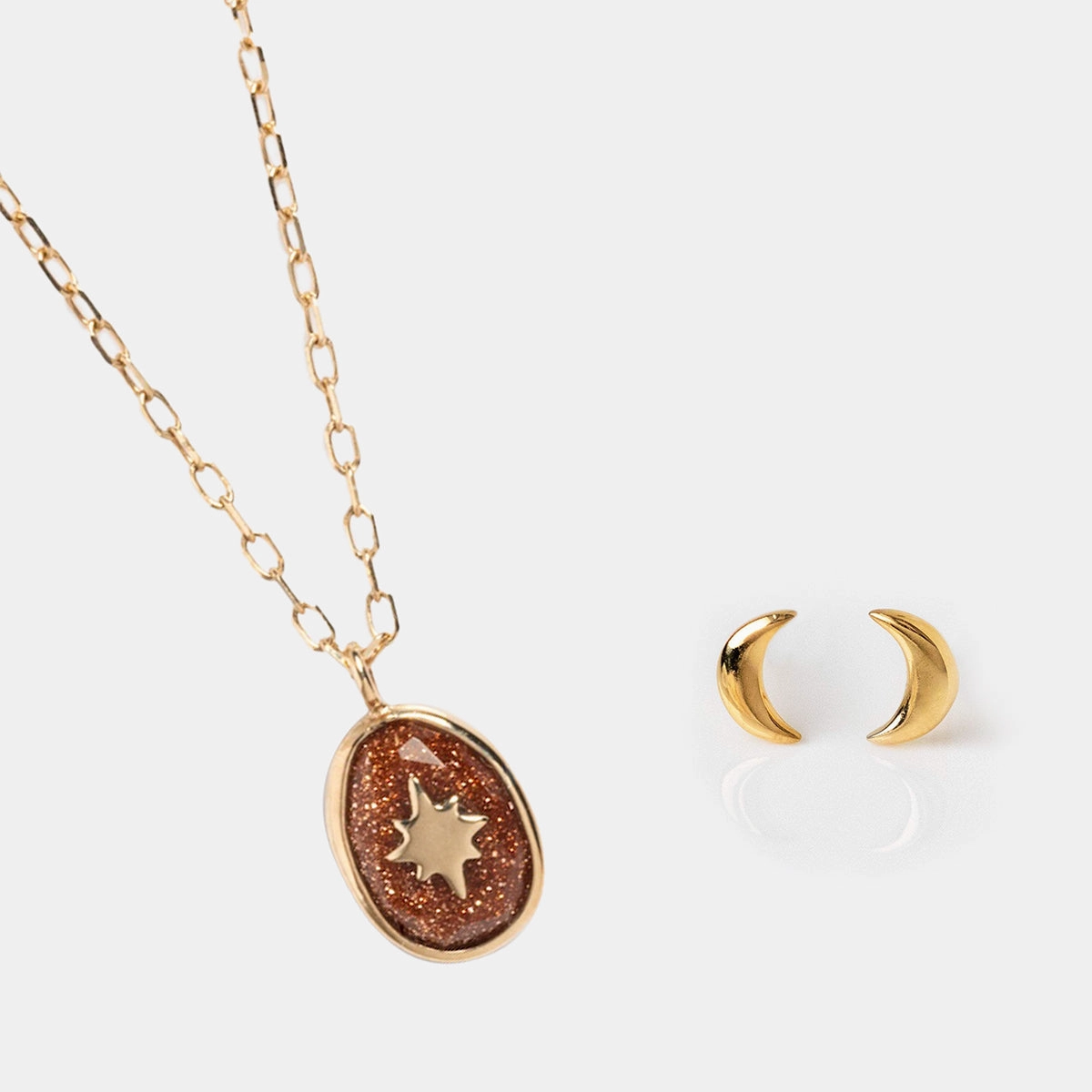 Solid Gold Moonlight Manifestation Gift Set