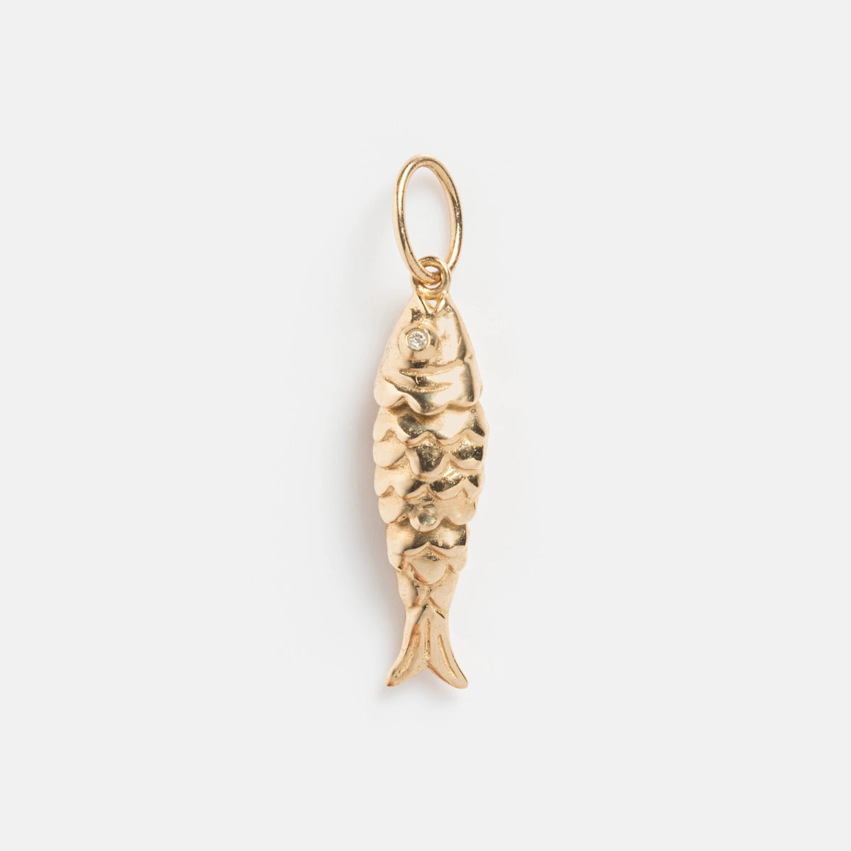 Solid Gold Nature Charm