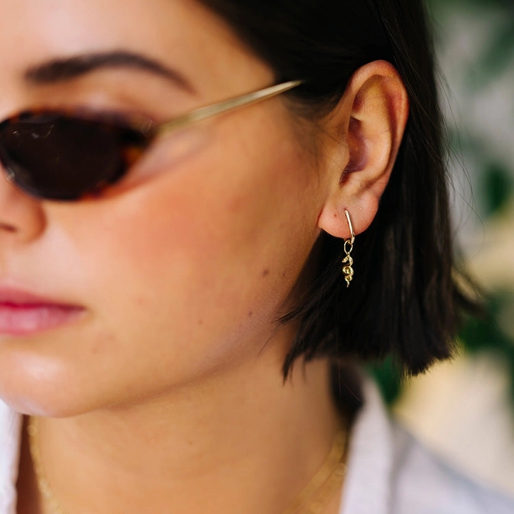 Solid Gold Nature Charm