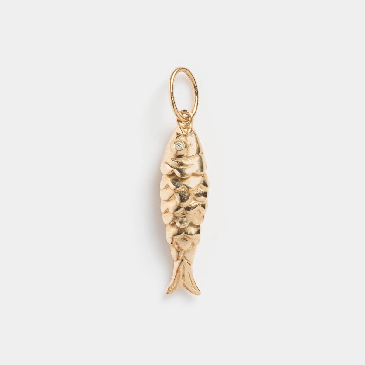 Solid Gold Nature Charm