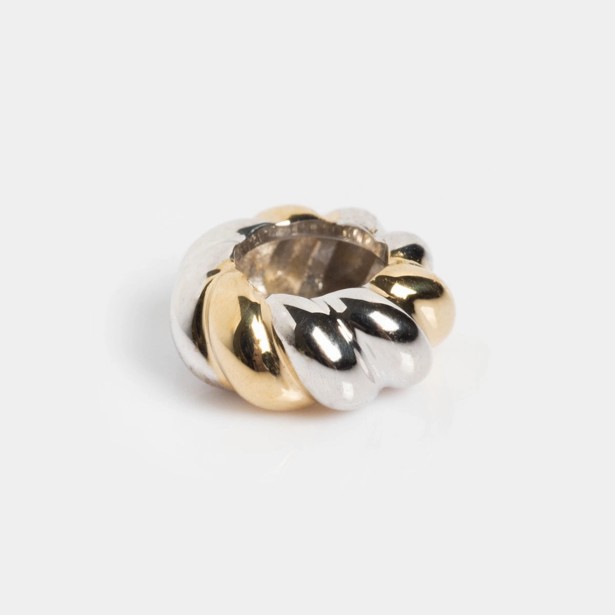 Solid Gold Spacer Charm