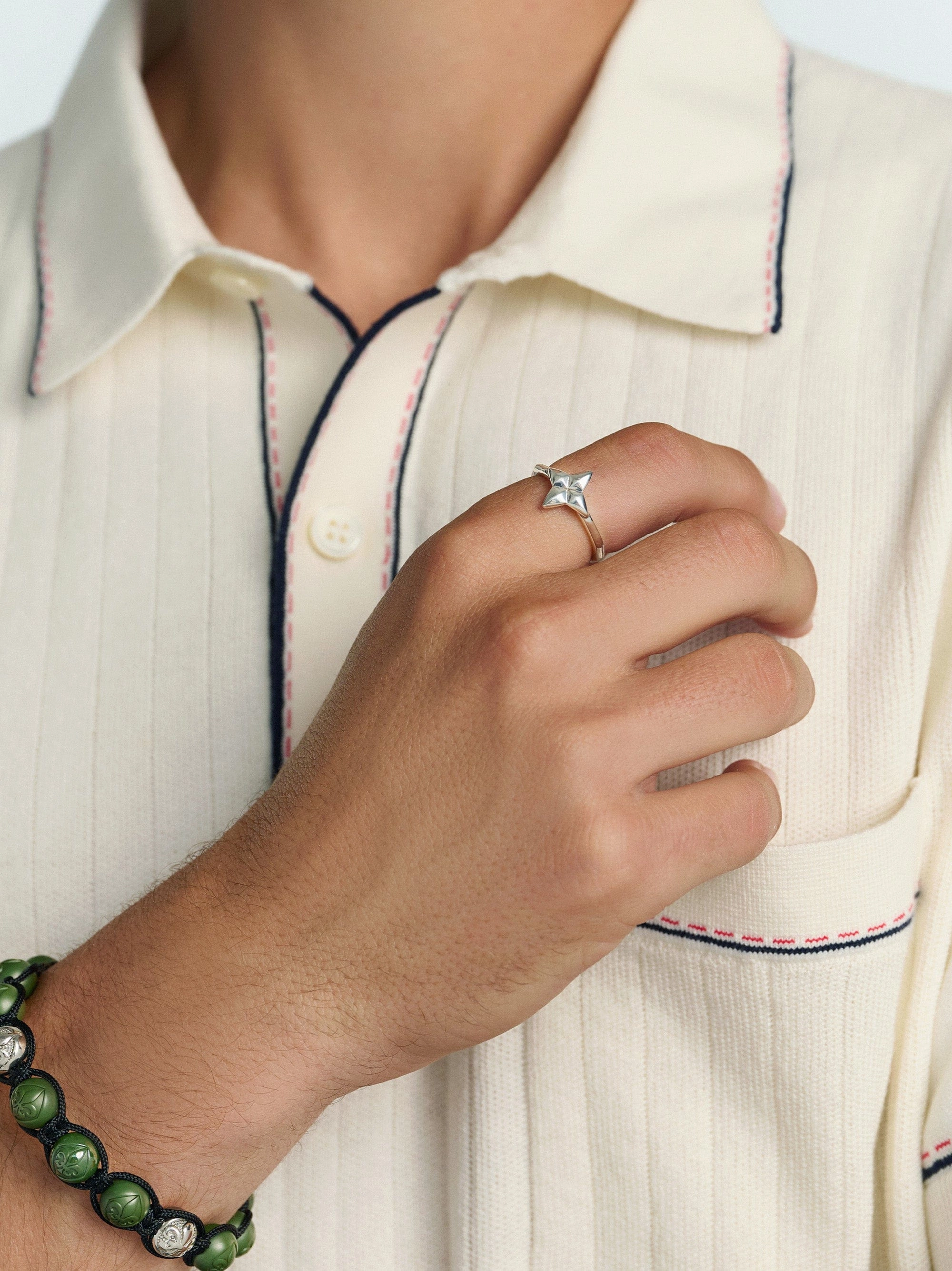 Star Sterling Silver Ring