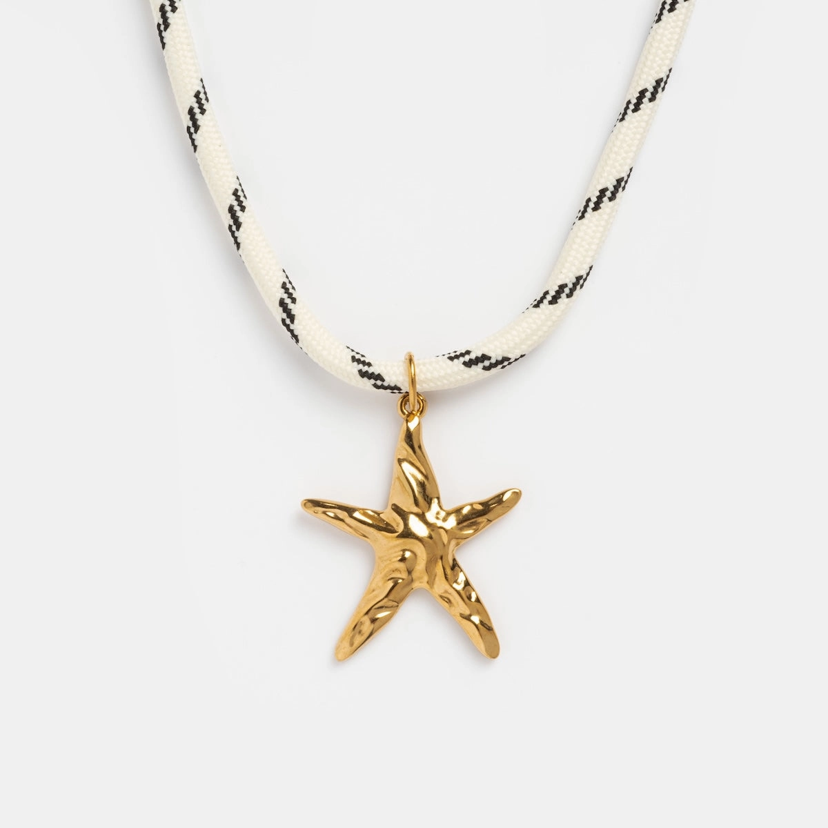 Starfish Charm Paracord Necklace