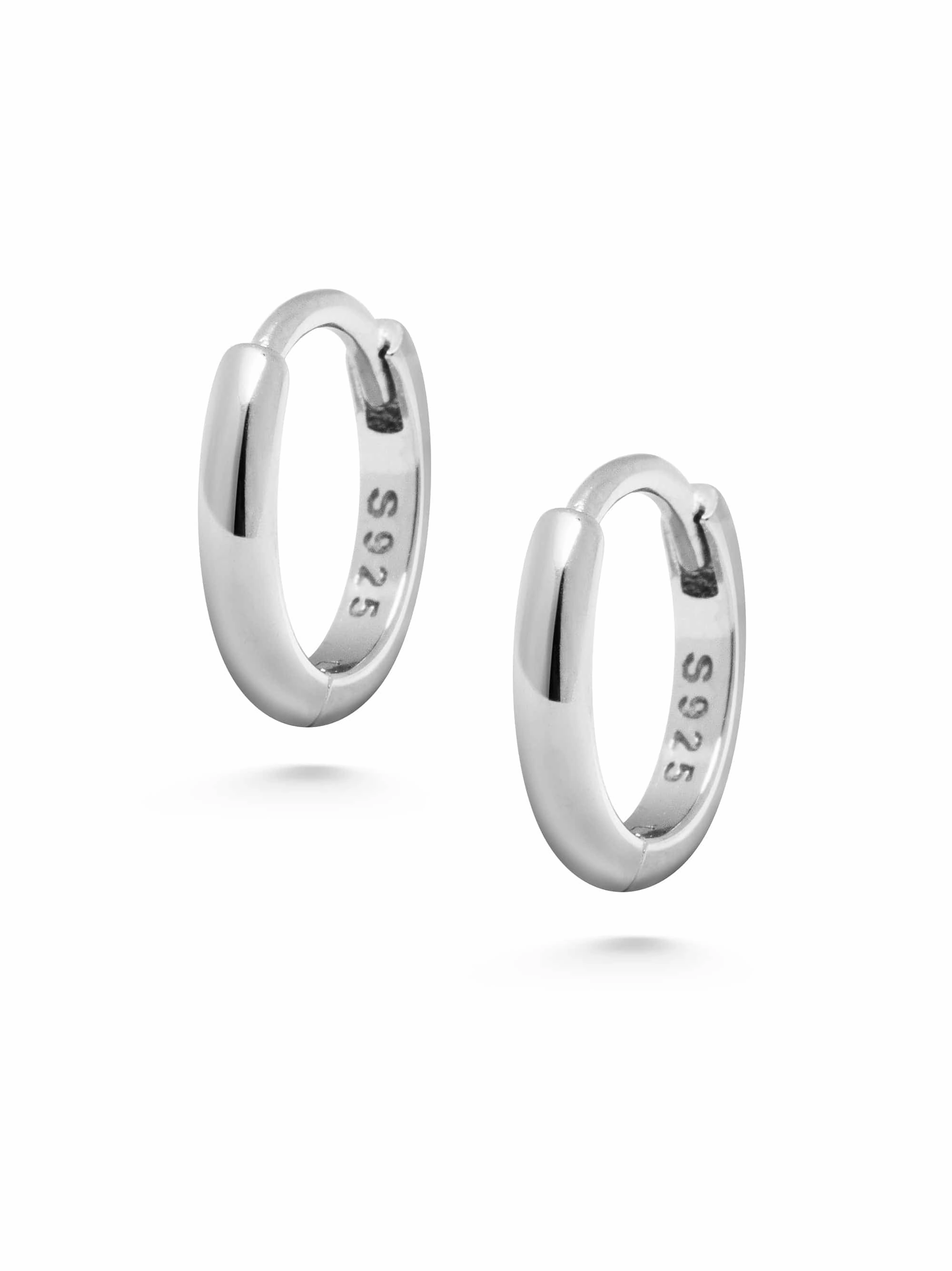Sterling Silver Hoop Earrings