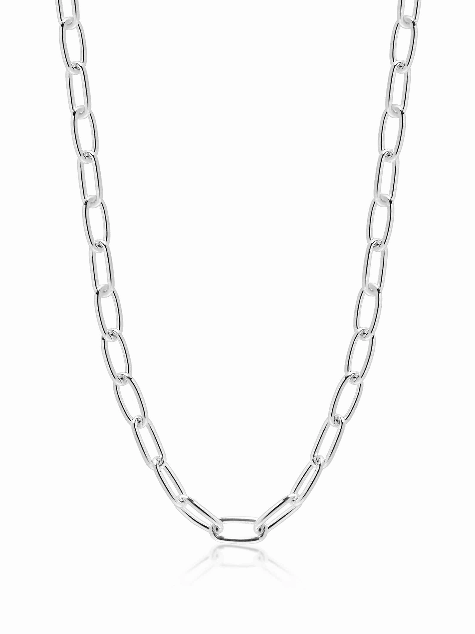 Sterling Silver Paperclip Chain