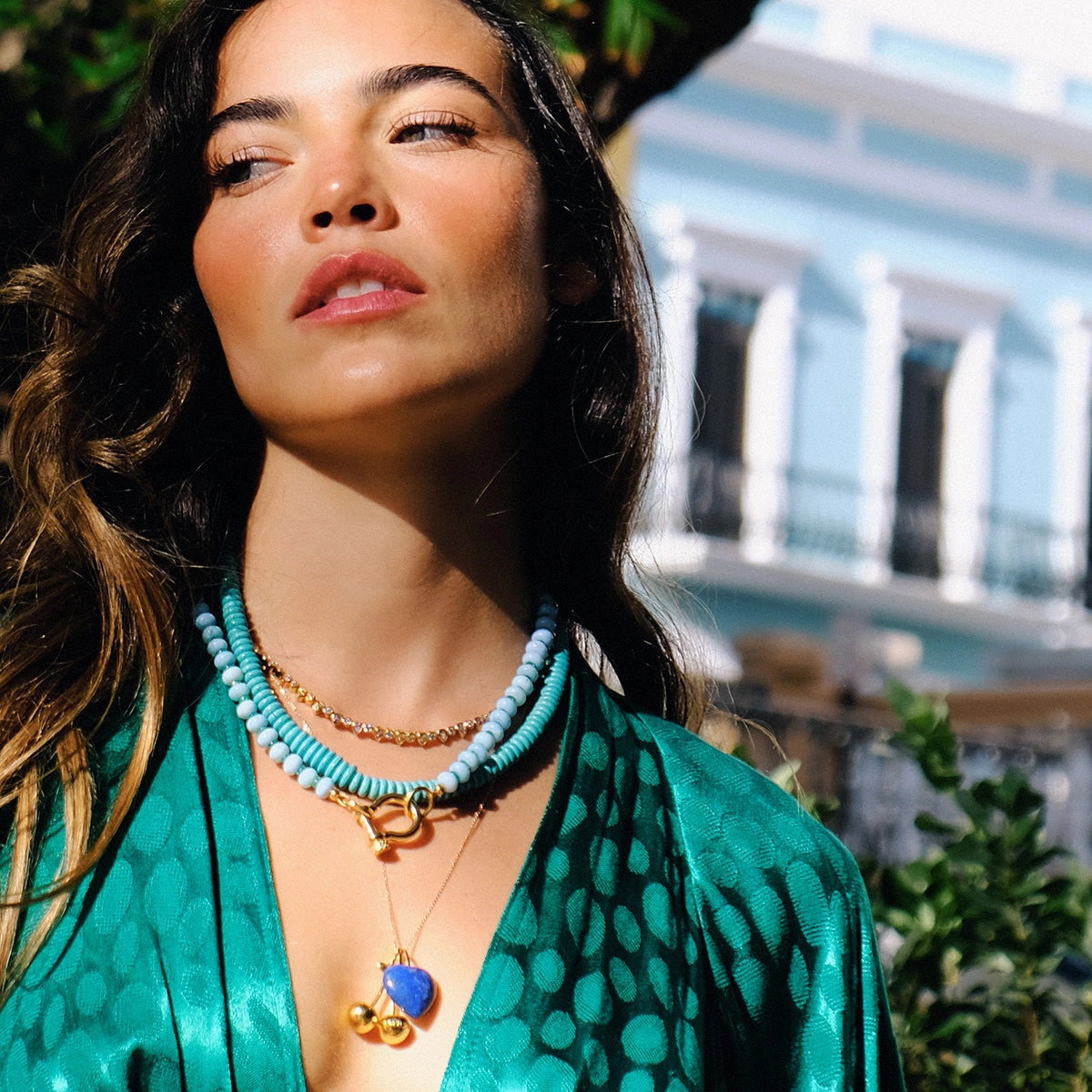 Teardrop Tennis Necklace
