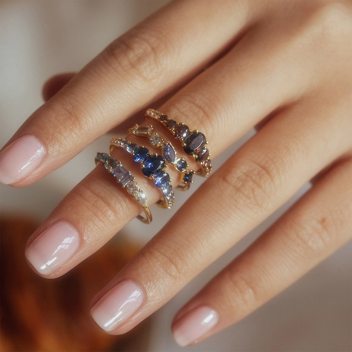 True Colors Classic Ombre Birthstone Ring