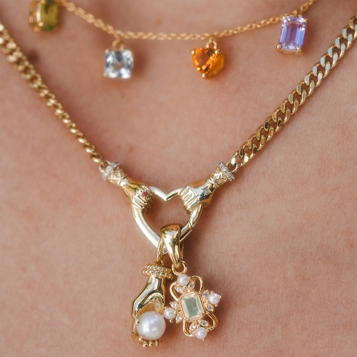 Vintage Inspired Pendant Charm