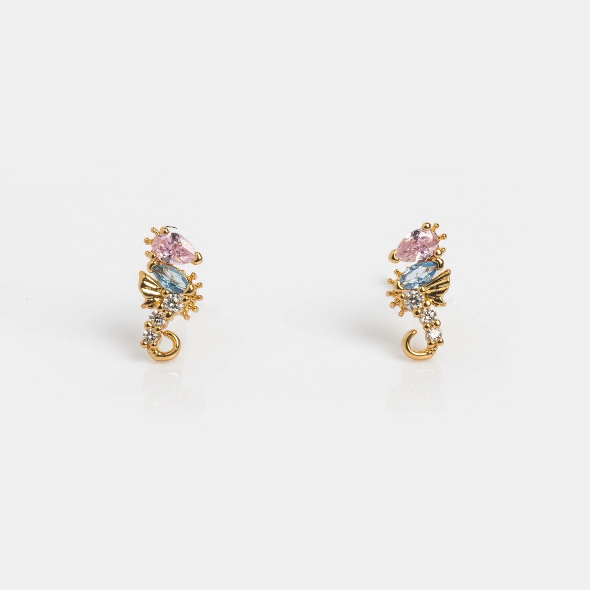 Whimsical Sea Horse Studs