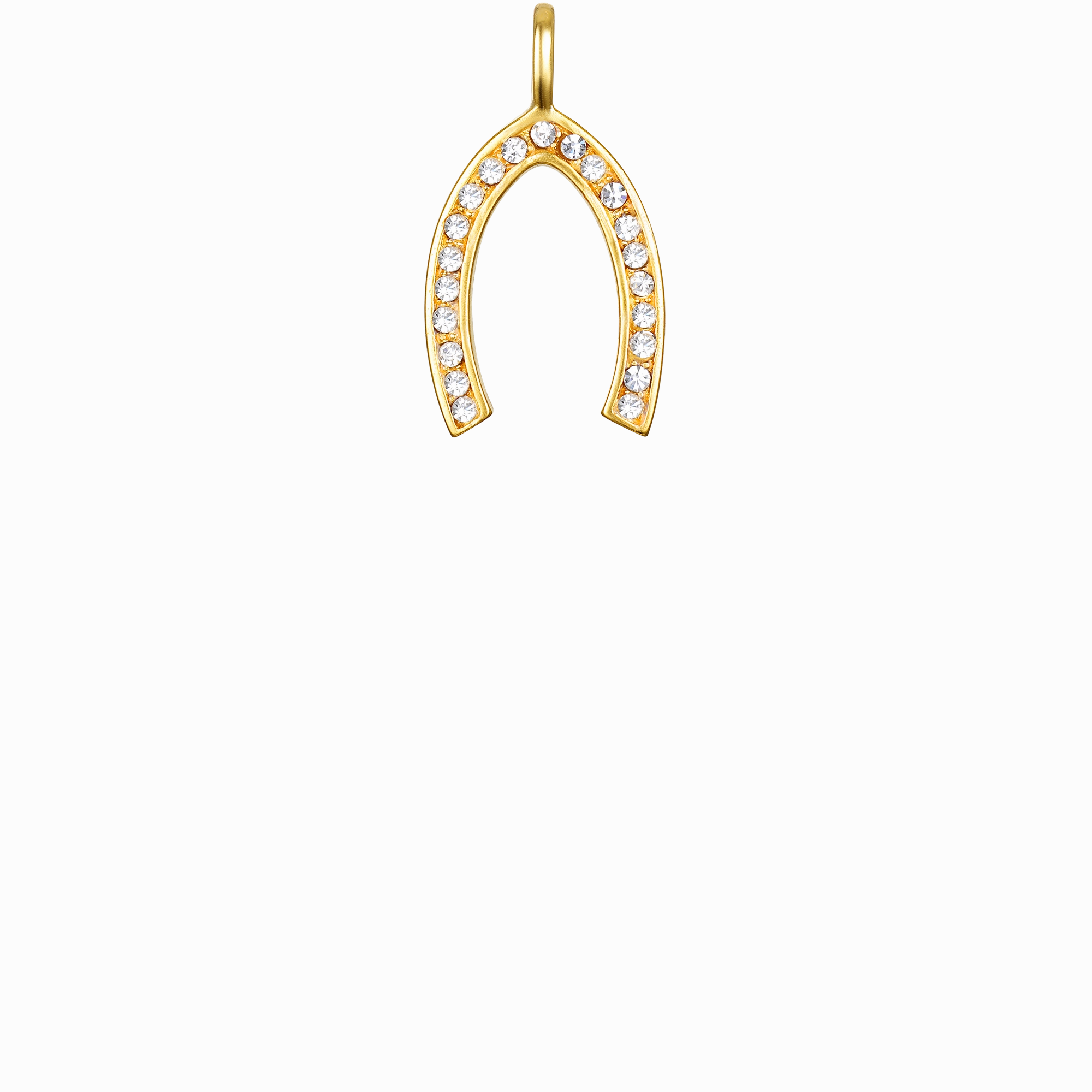 Wishbone Charm